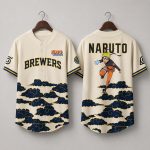 2026 Milwaukee Brewers Naruto Night Jersey Giveaway