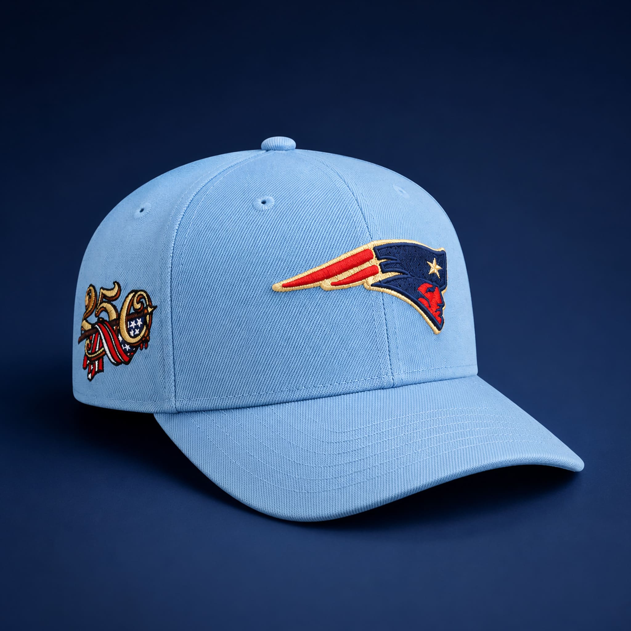Patriots USA 250 Red White Blue Hat 3 Patriots USA 250 Red White Blue Hat 3