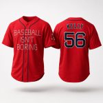 2026 Red Sox Baseball Isn't Boring Jersey Giveaway