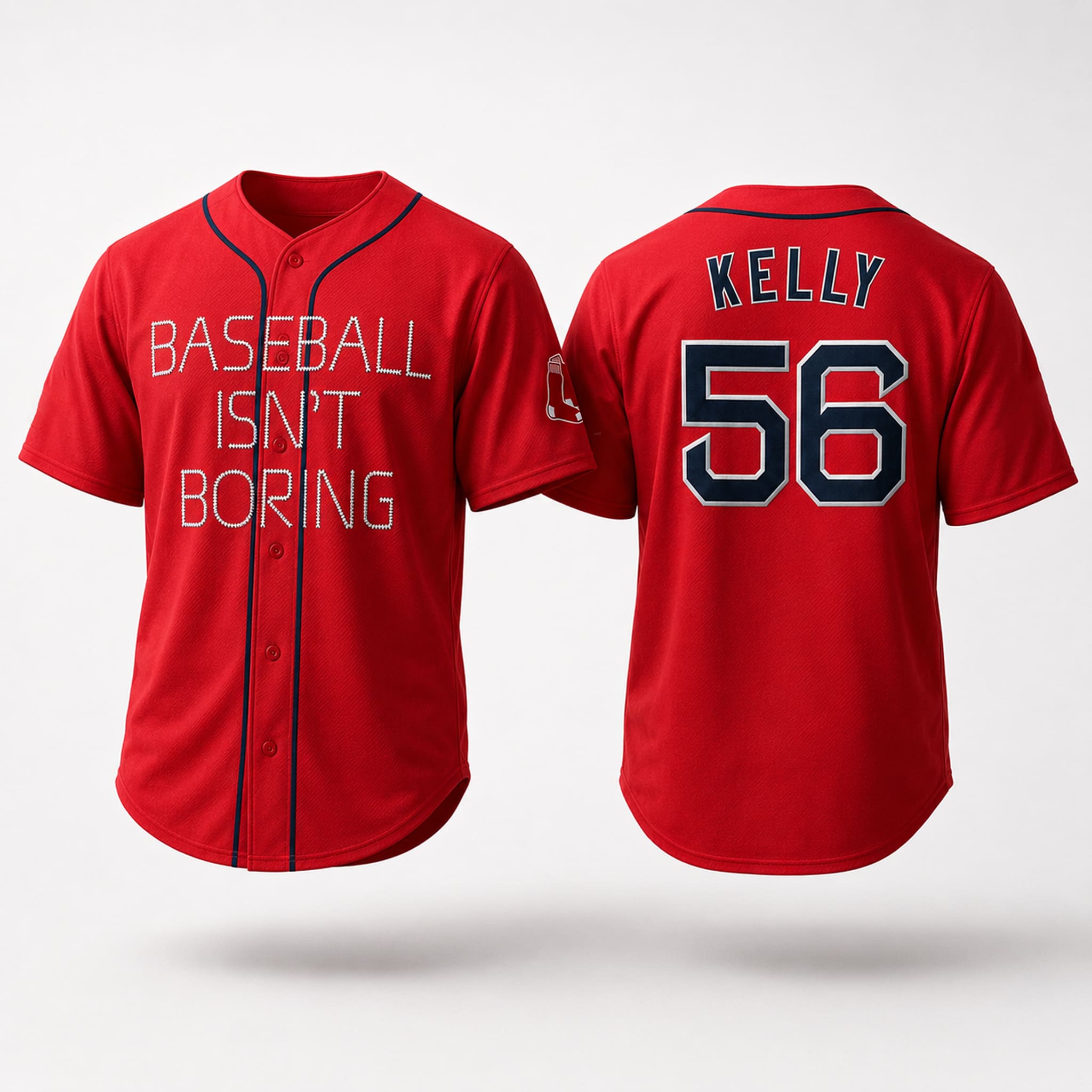 2026 Red Sox Baseball Isn't Boring Jersey Giveaway 1 Red Sox Baseball Isnt Boring Jersey Giveaway 2026 1