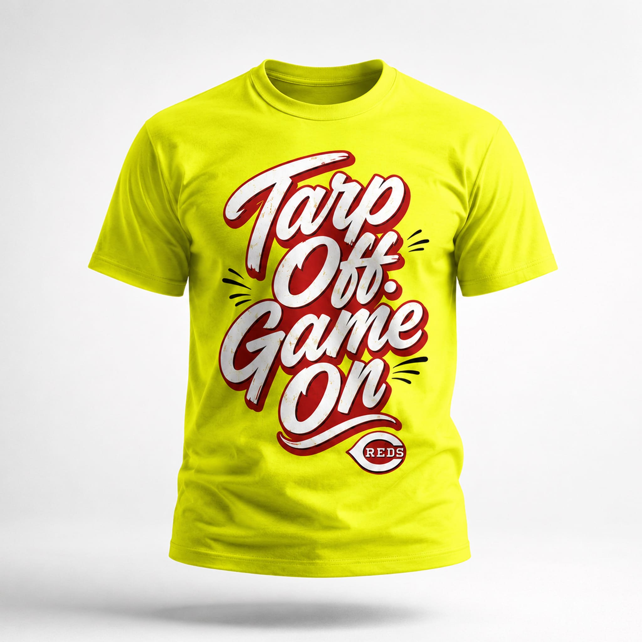 2026 Reds Tarps Off Game On Shirt Giveaway 3 Reds Tarps Off Game On Shirt Giveaway 2026