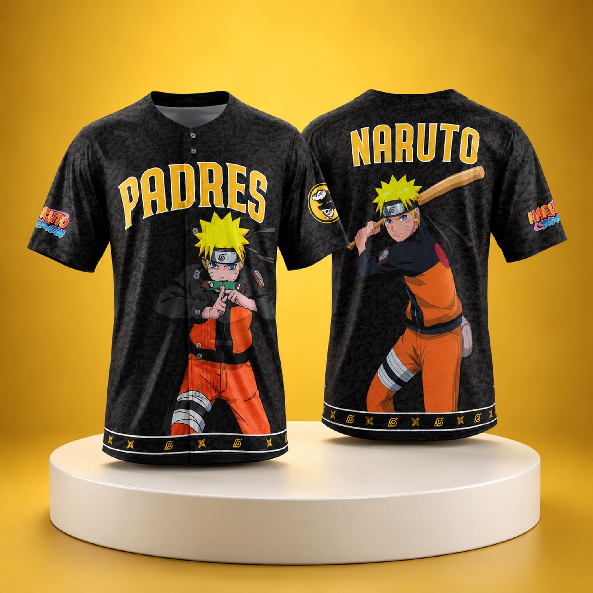 SD Padres Naruto Night 2026 Jersey 1 SD Padres Naruto Night 2026 Jersey 1