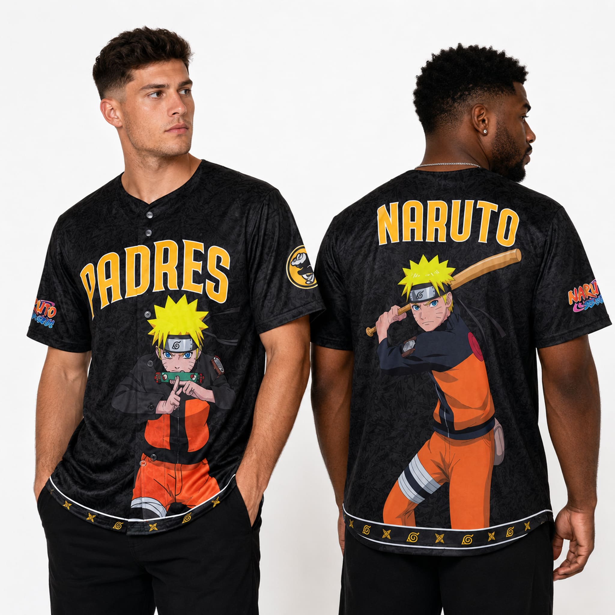 SD Padres Naruto Night 2026 Jersey 4 SD Padres Naruto Night 2026 Jersey 4
