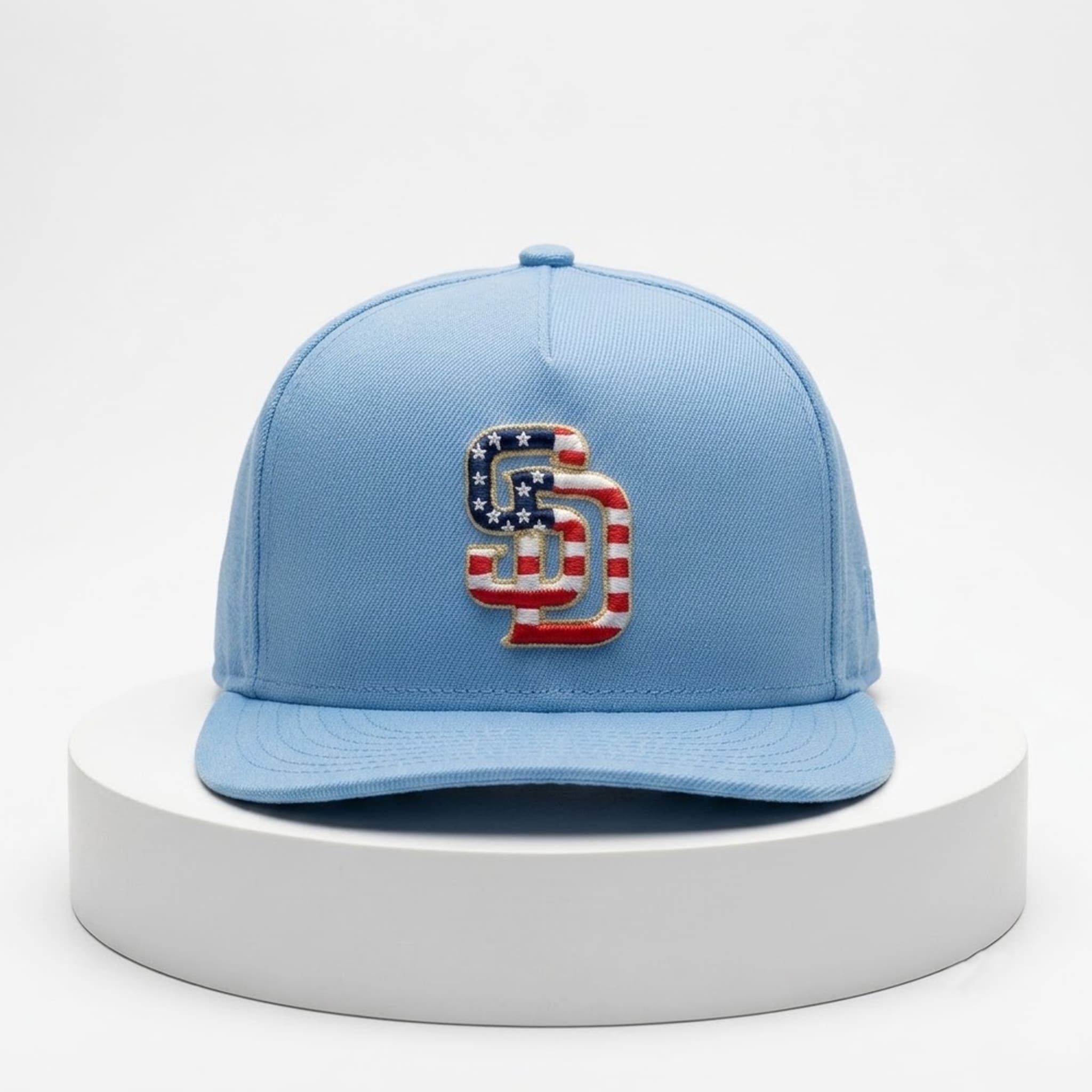 SD Padres USA 250 Red White Blue Hat 3 SD Padres USA 250 Red White Blue Hat 3