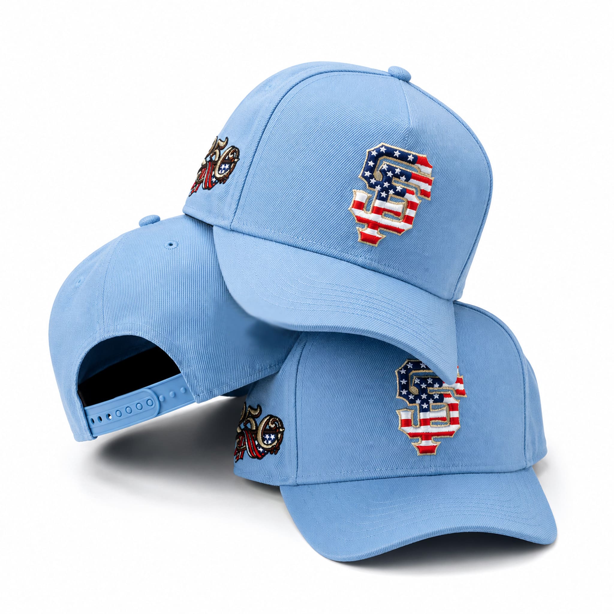SF Giants USA 250 Red White Blue Hat 4 SF Giants USA 250 Red White Blue Hat 4