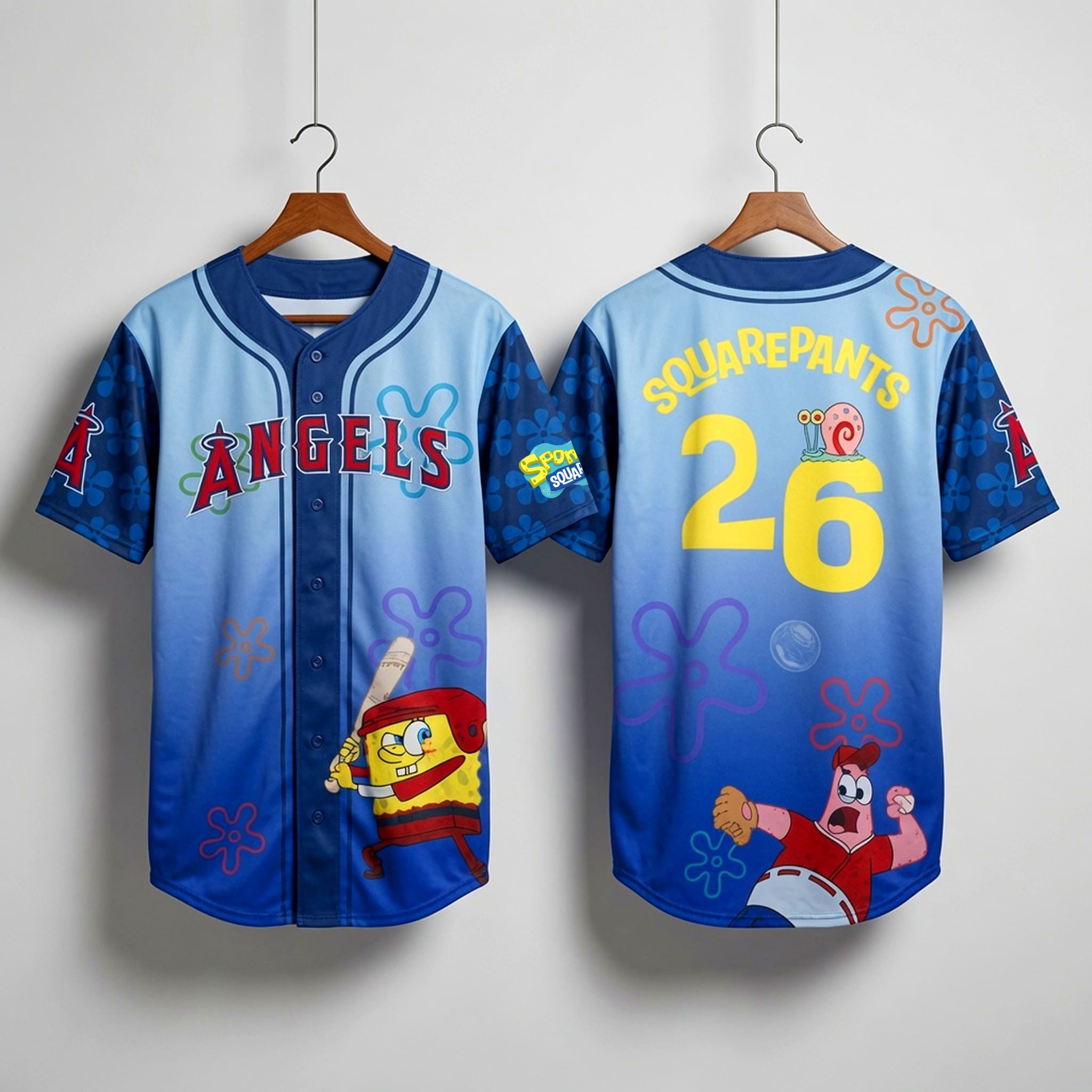 SpongeBob Angels Jersey Giveaway 2026 1 SpongeBob Angels Jersey Giveaway 2026 1