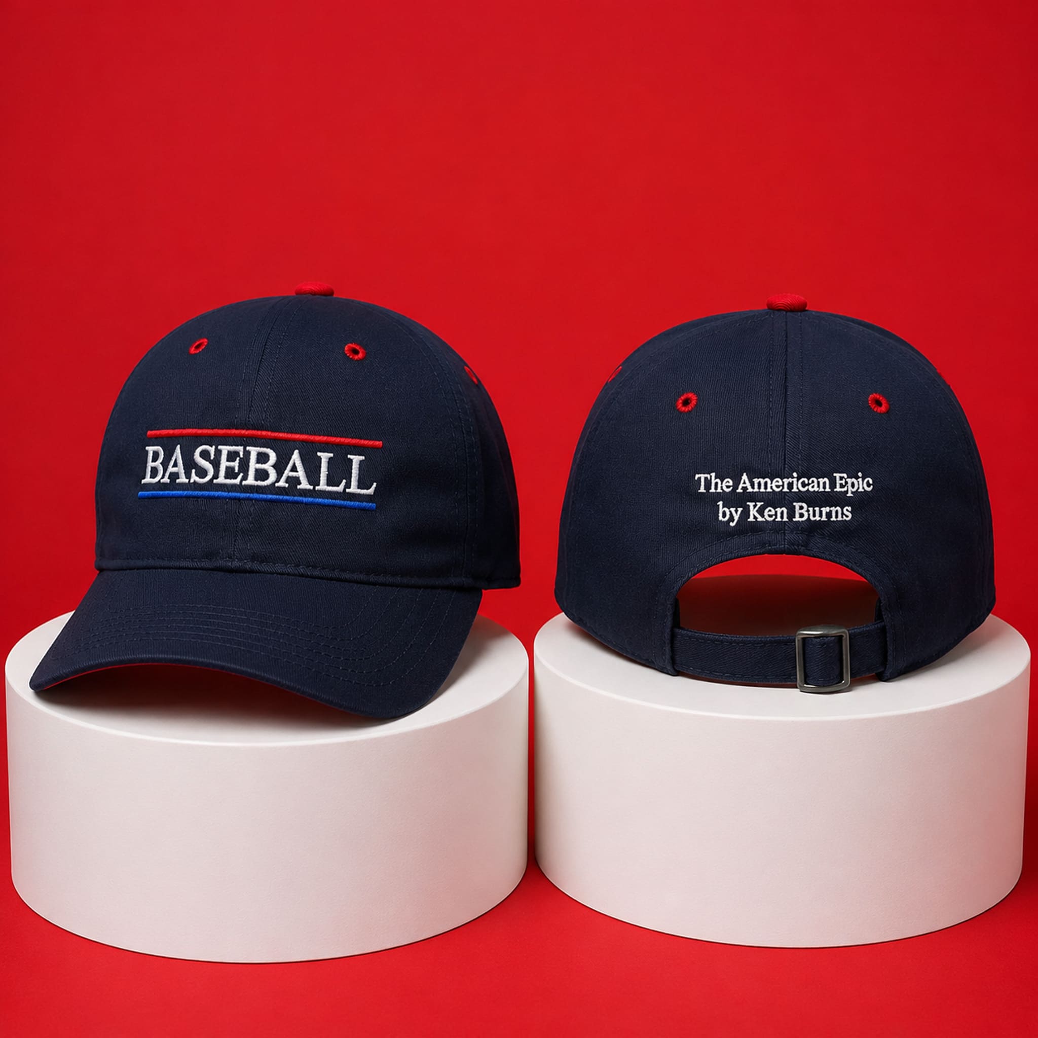 The American Epic By Ken Burns Baseball Hat 2 The American Epic By Ken Burns Baseball Hat