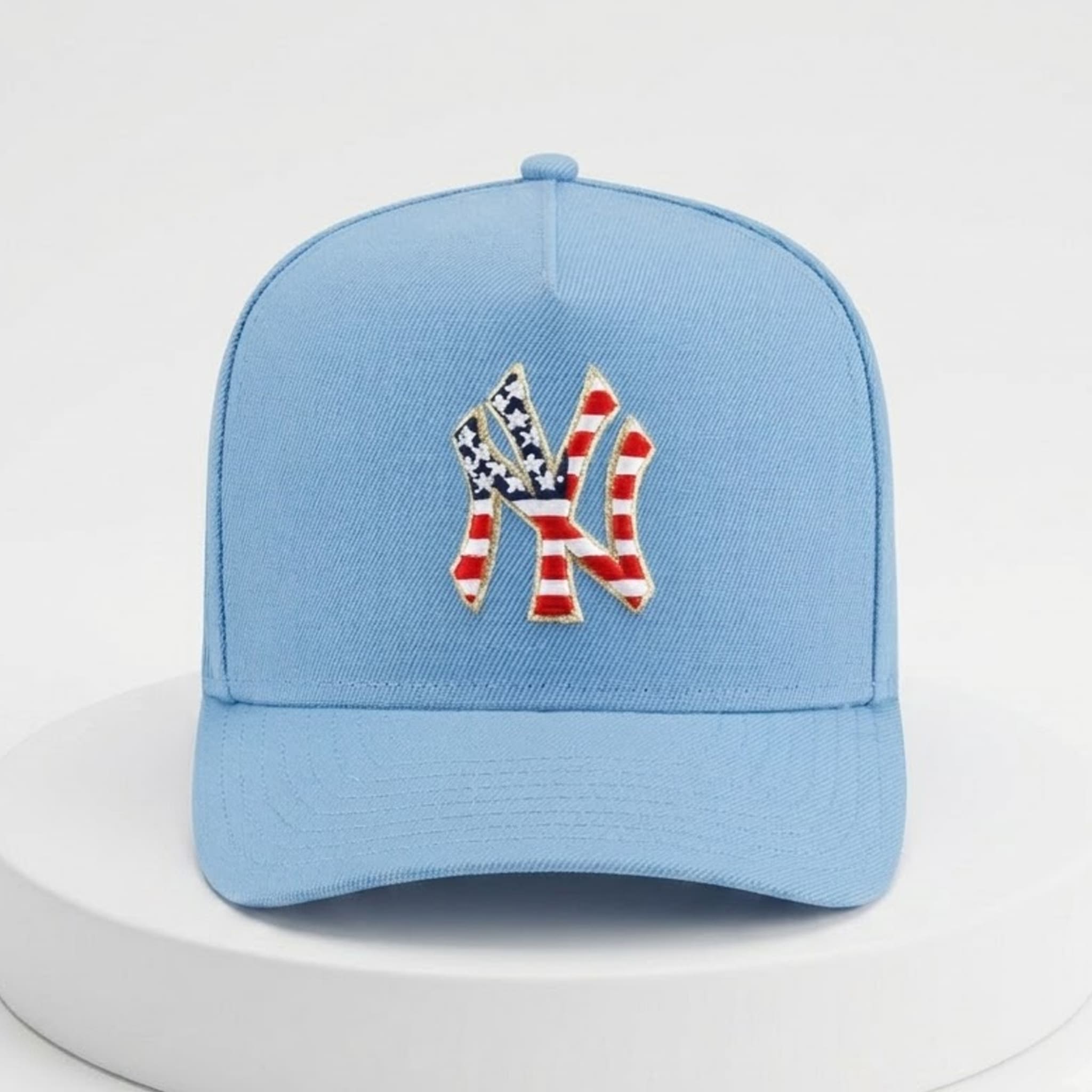 USA 250 Yankees Red White Blue Hat 3 USA 250 Yankees Red White Blue Hat 3
