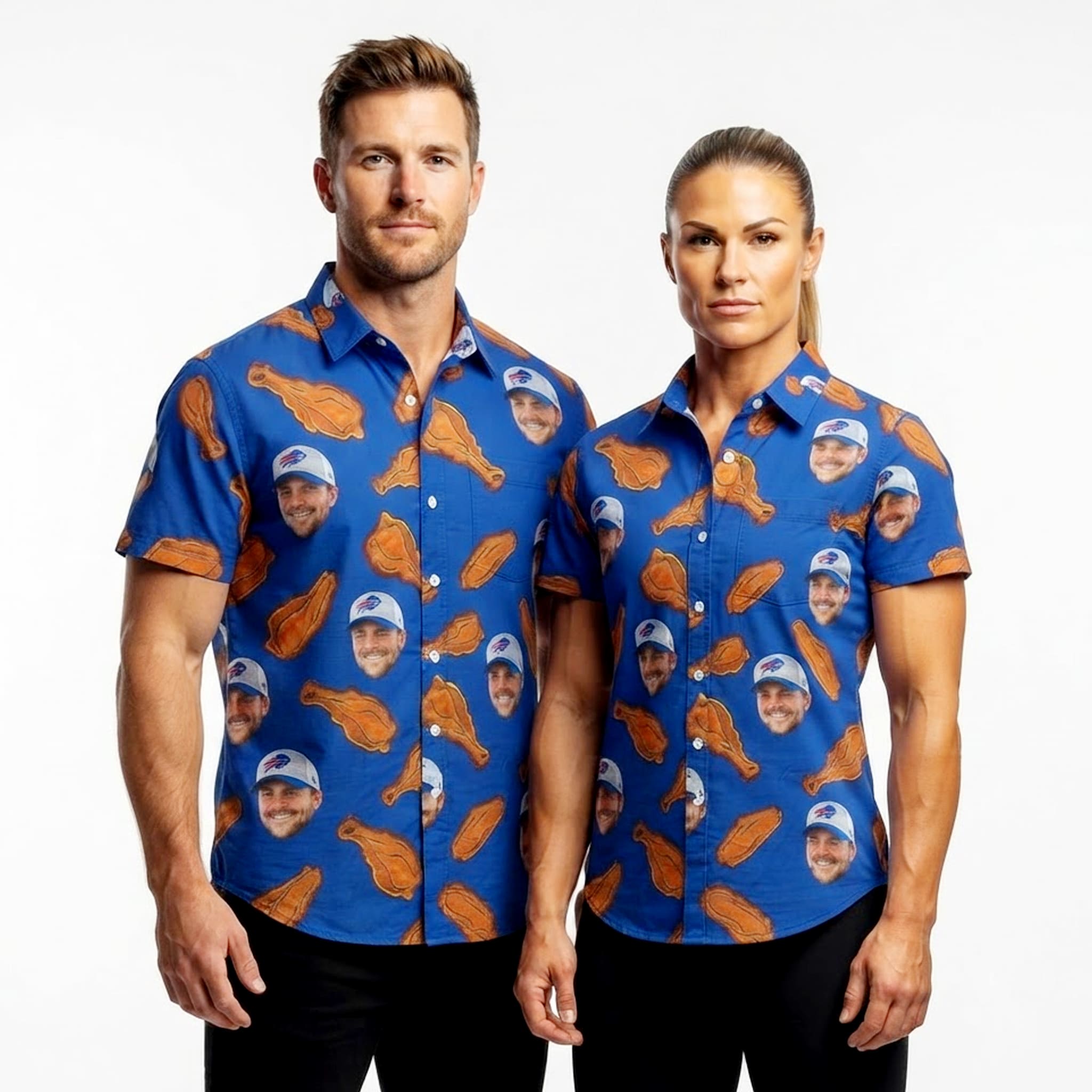 2026 Josh Allen Chicken Wing Hawaiian Shirt 2 2026 Josh Allen Chicken Wing Hawaiian Shirt 2