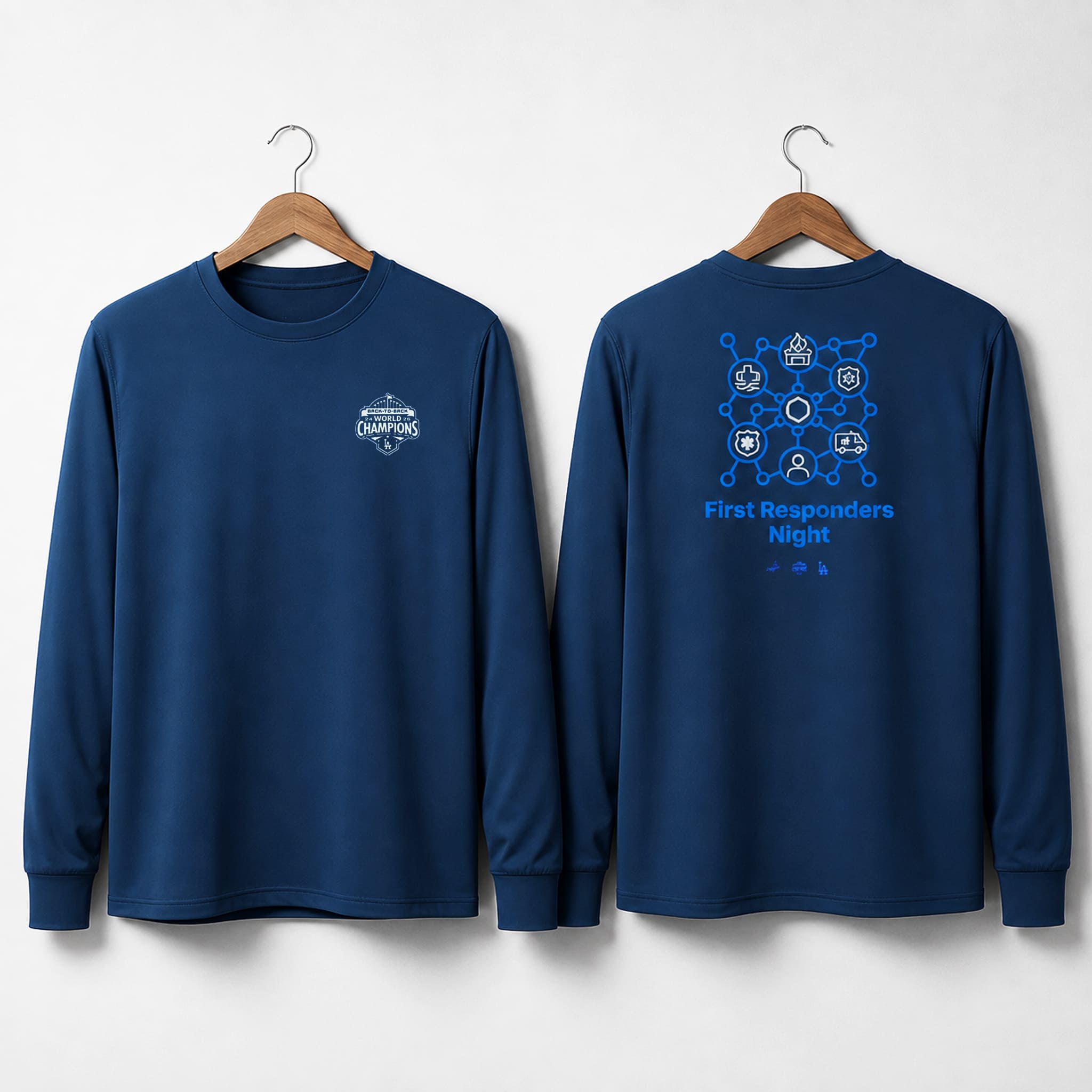 2026 LA Dodgers First Responders Long Sleeve Shirt Giveaway 1 2026 LA Dodgers First Responders Long Sleeve Shirt Giveaway 1