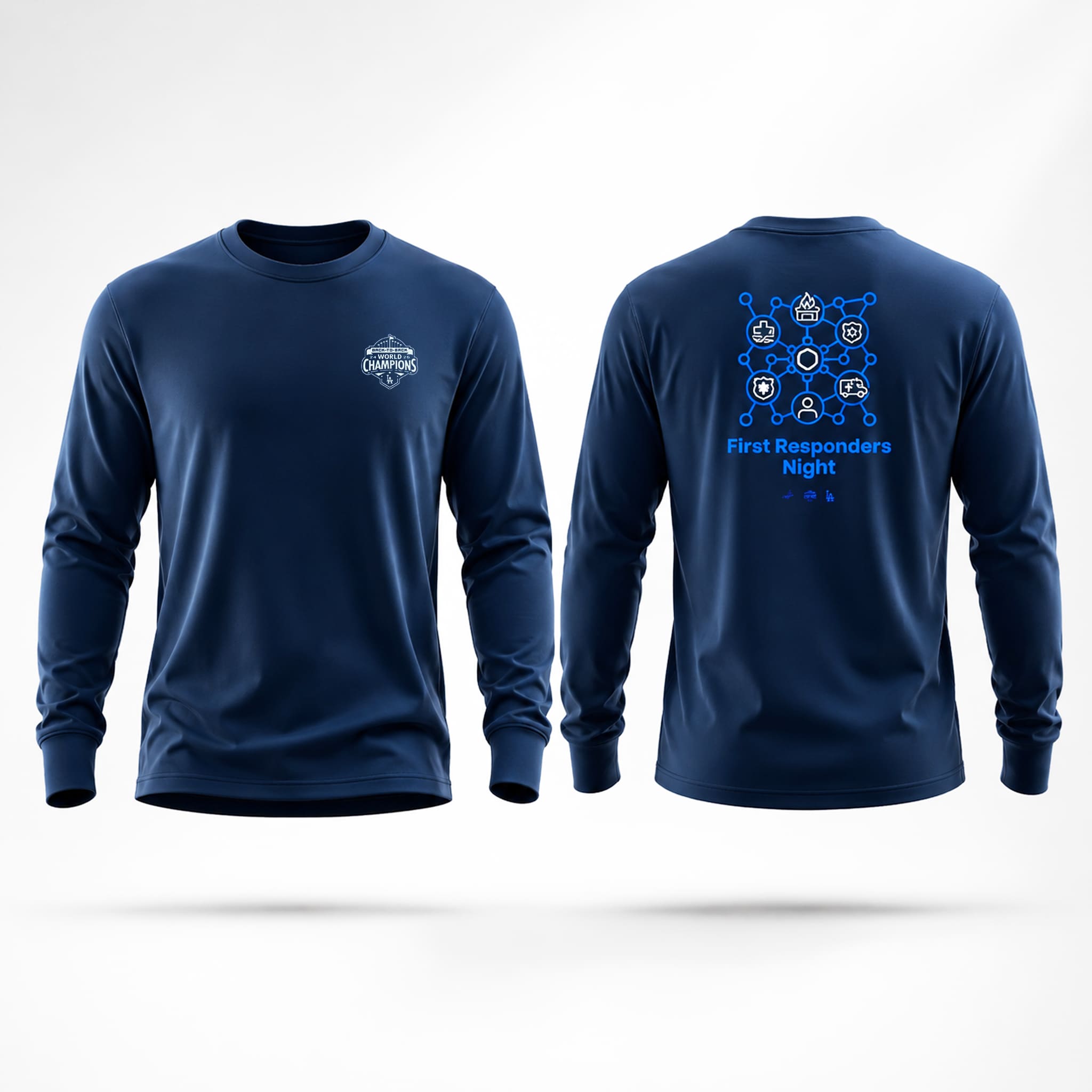 2026 LA Dodgers First Responders Long Sleeve Shirt Giveaway 3 2026 LA Dodgers First Responders Long Sleeve Shirt Giveaway 3