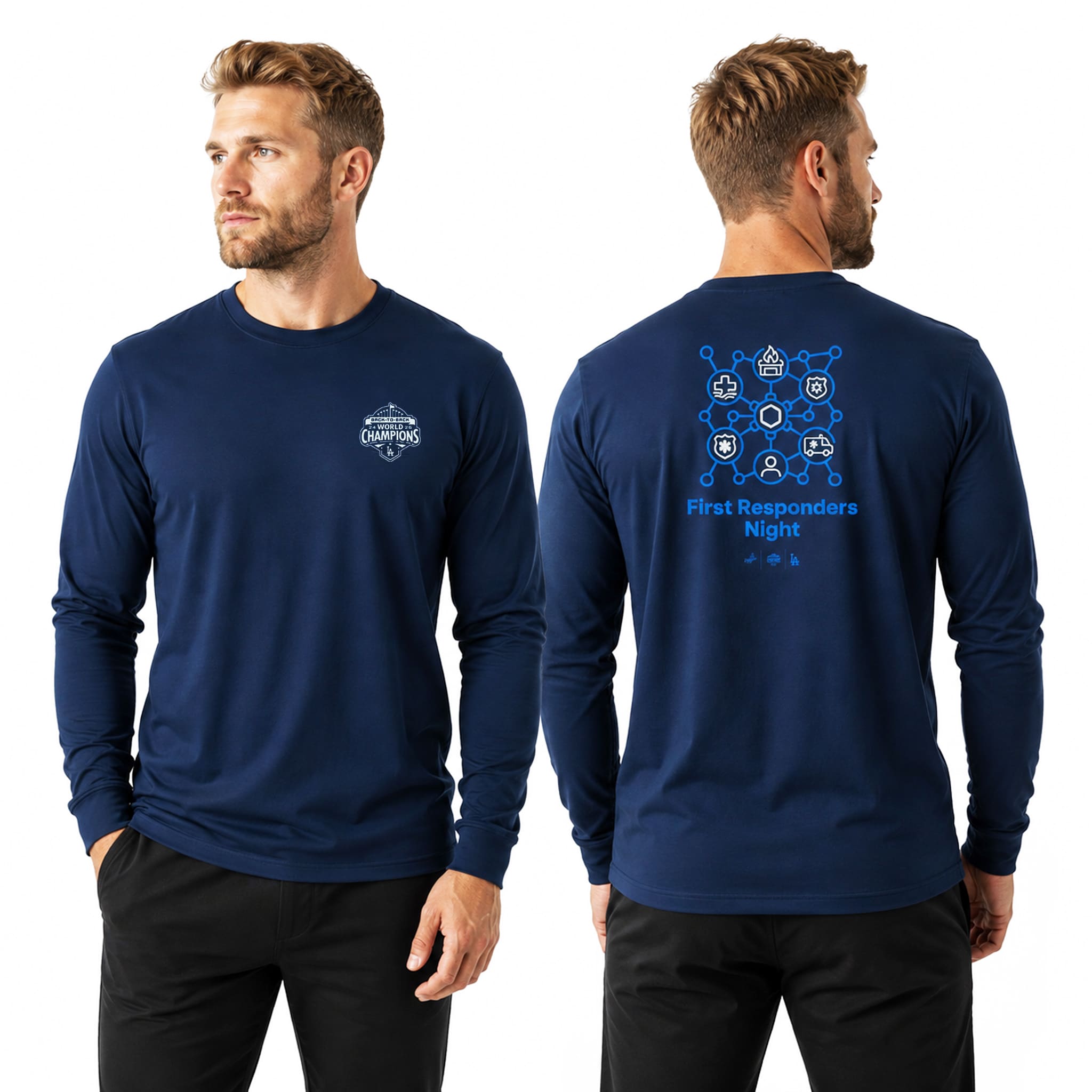 2026 LA Dodgers First Responders Long Sleeve Shirt Giveaway 4 2026 LA Dodgers First Responders Long Sleeve Shirt Giveaway
