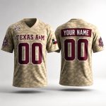 2026 Texas A&M Aggies Camo Jersey