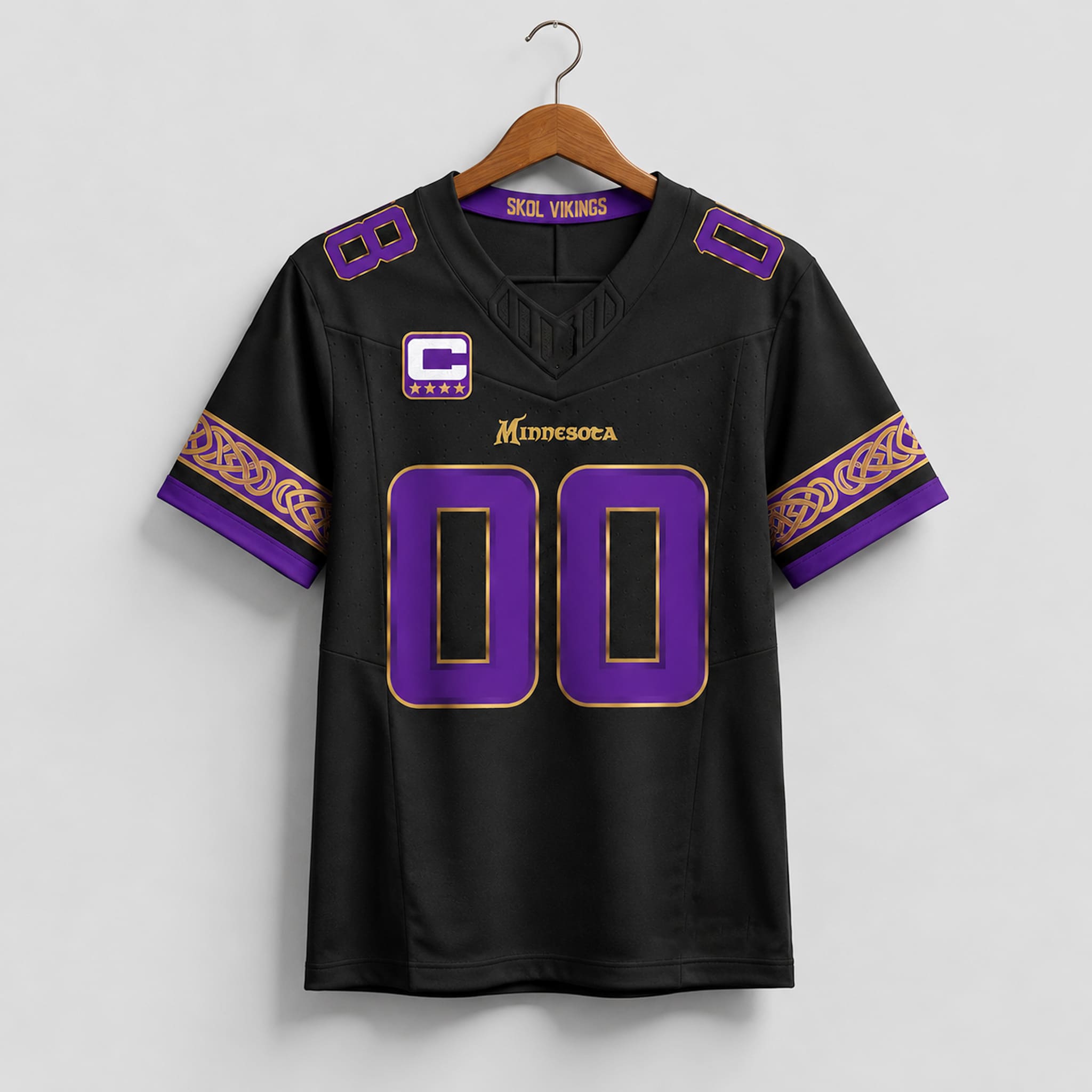2026 Vikings Rivalries Valkyrie Night Jersey 1 2026 Vikings Rivalries Valkyrie Night Jersey 1