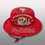 49ers The Faithful EST 1946 Bucket Hat
