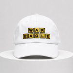 Auburn Tiger War Eagle White Hat