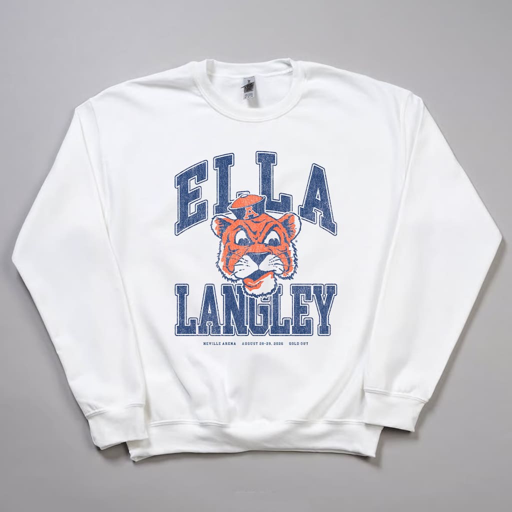Auburn Tigers Ella Langley 2026 Aubie Shirt 6 Auburn Tigers Ella Langley 2026 Aubie Sweatshirt