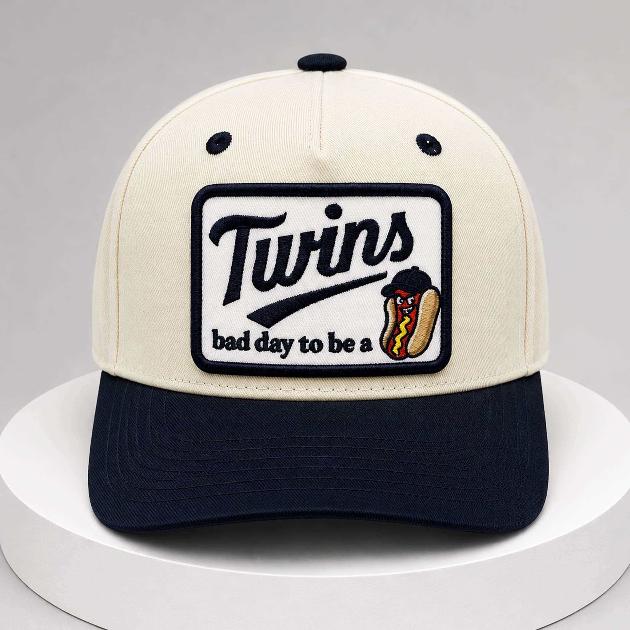 Bad Day To Be A Hot Dog Twins Hat 2 Bad Day To Be A Hot Dog Twins Hat 2