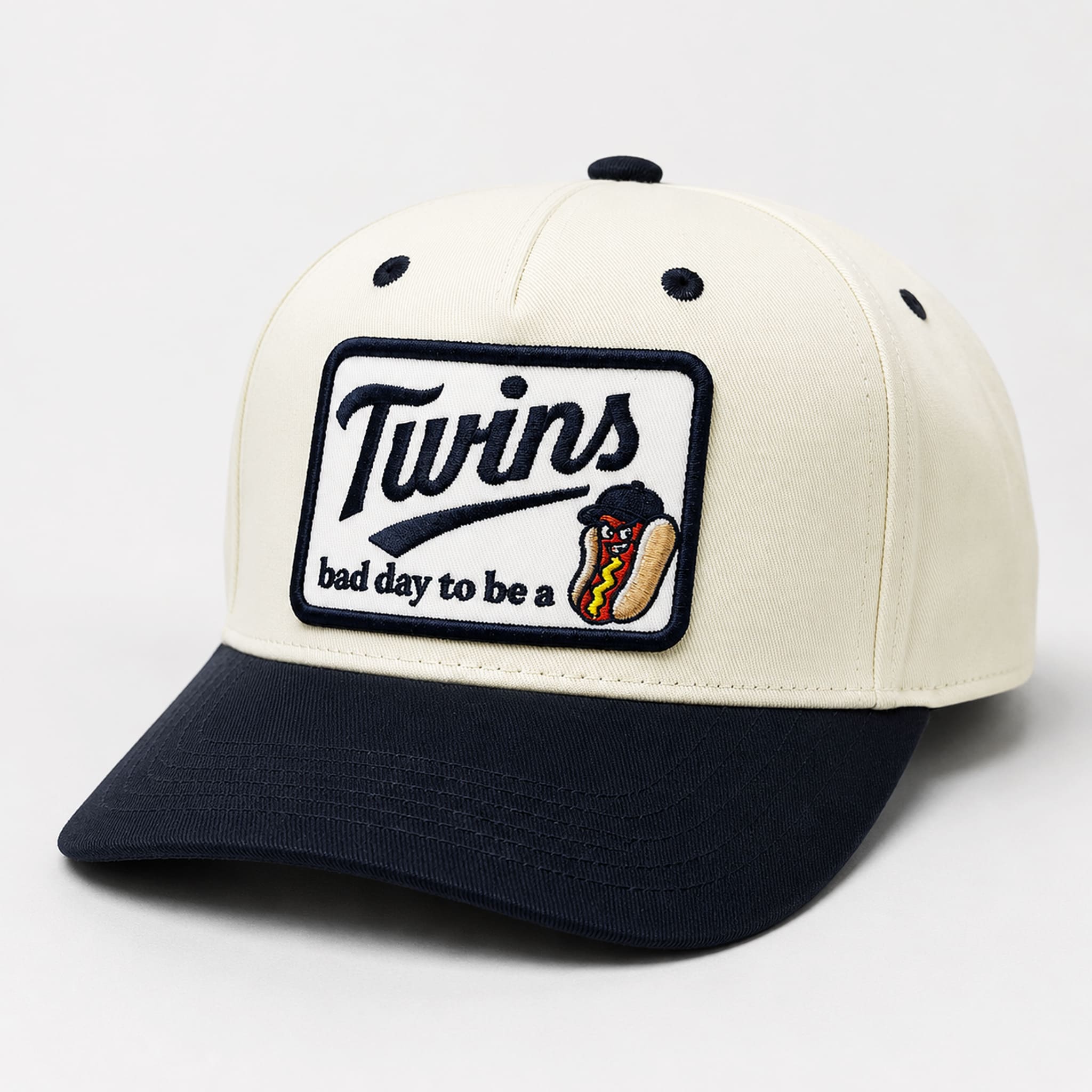 Bad Day To Be A Hot Dog Twins Hat Bad Day To Be A Hot Dog Twins Hat