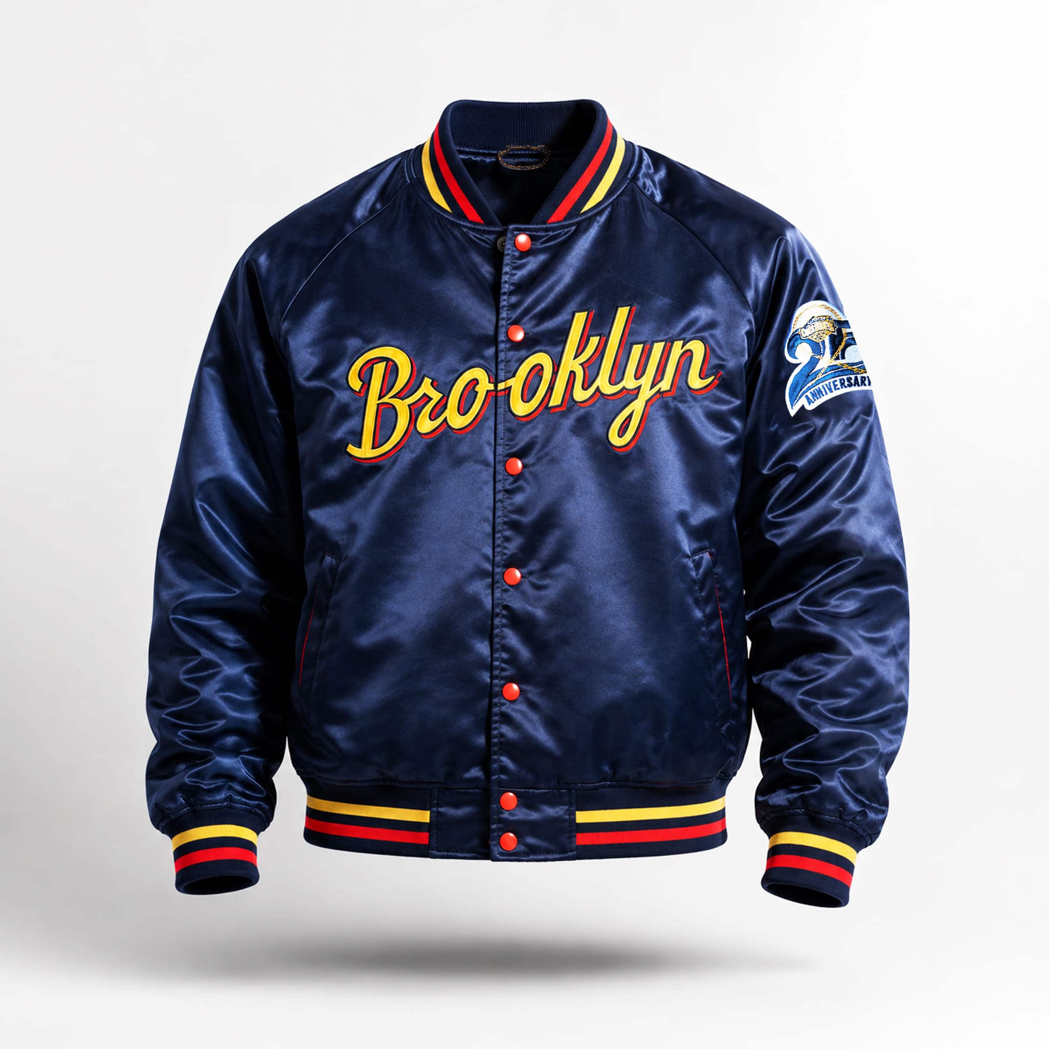 Brooklyn Cyclones 25th Anniversary Baseball Jacket 2 Brooklyn Cyclones 25th Anniversary Baseball Jacket 2