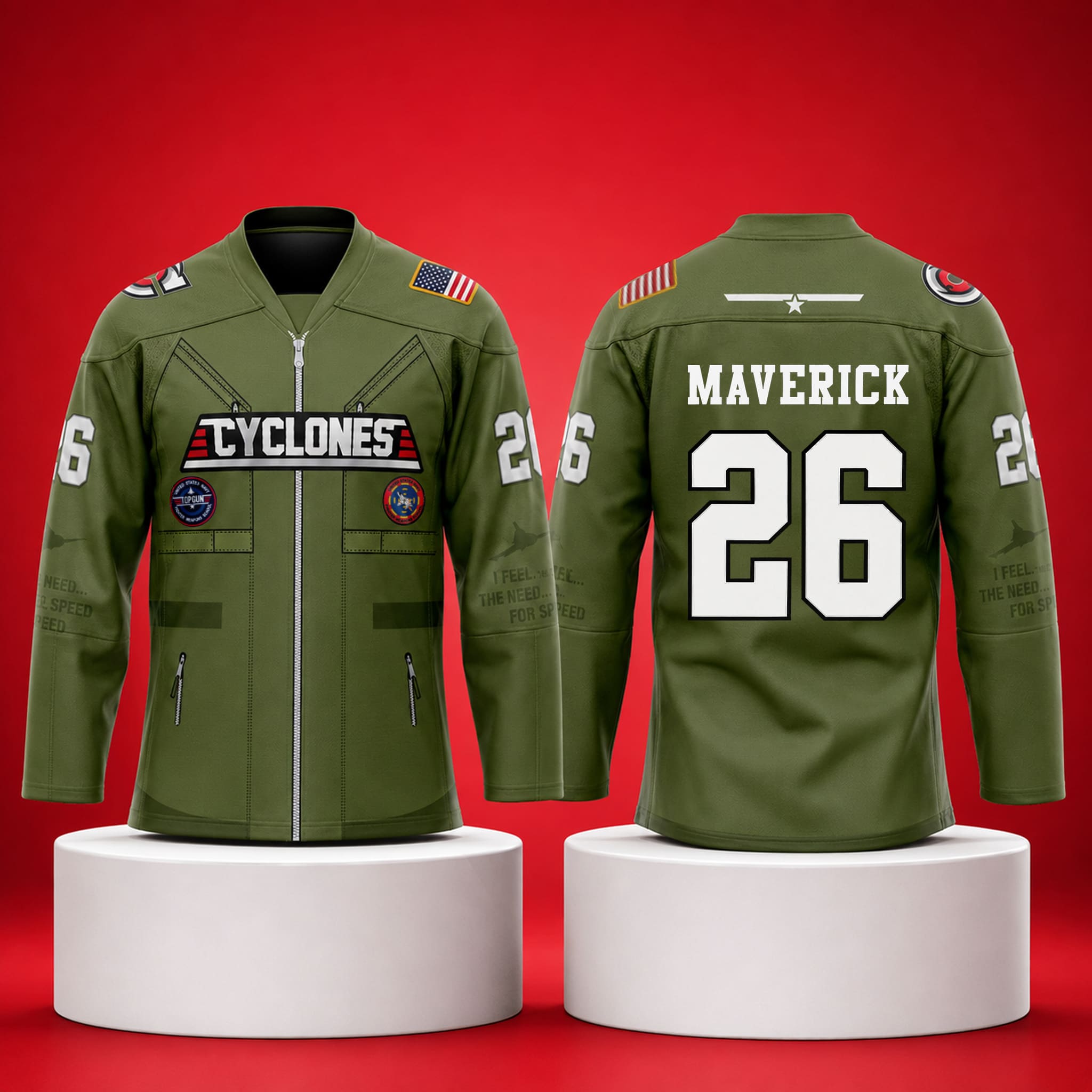 Cincinnati Cyclones Military Appreciation Night Top Gun Jersey 2026 1 Cincinnati Cyclones Military Appreciation Night Top Gun Jersey 2026 1