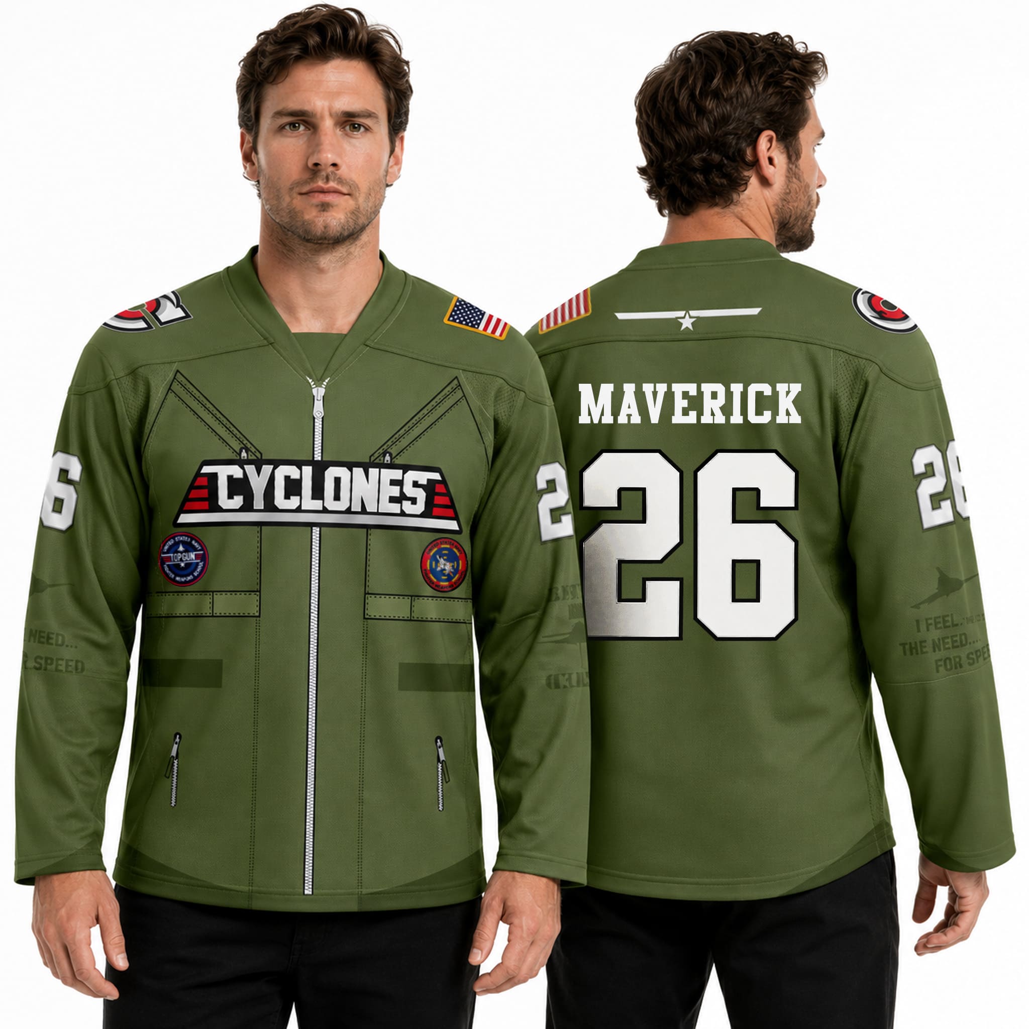 Cincinnati Cyclones Military Appreciation Night Top Gun Jersey 2026 4 Cincinnati Cyclones Military Appreciation Night Top Gun Jersey 2026 4