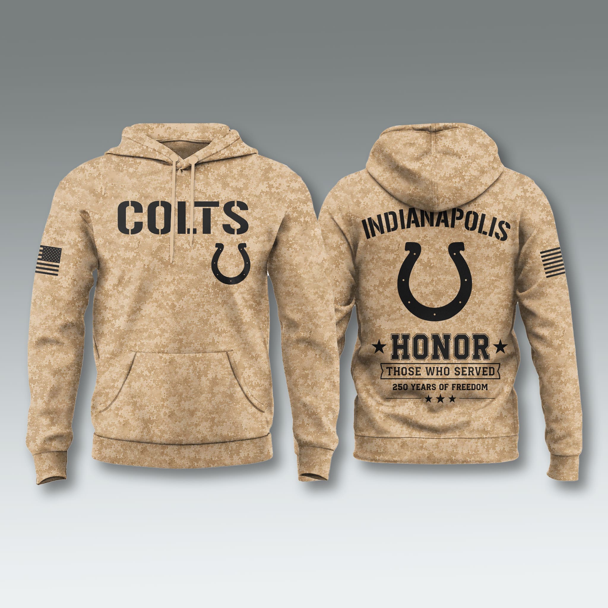 Colts 250 Years of Freedom Veteran Camo Hoodie 1 Colts 250 Years of Freedom Veteran Camo Hoodie 1