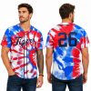 Detroit Tigers USA 250 Tie Dye Jersey Giveaway 3 Detroit Tigers USA 250 Tie Dye Jersey Giveaway