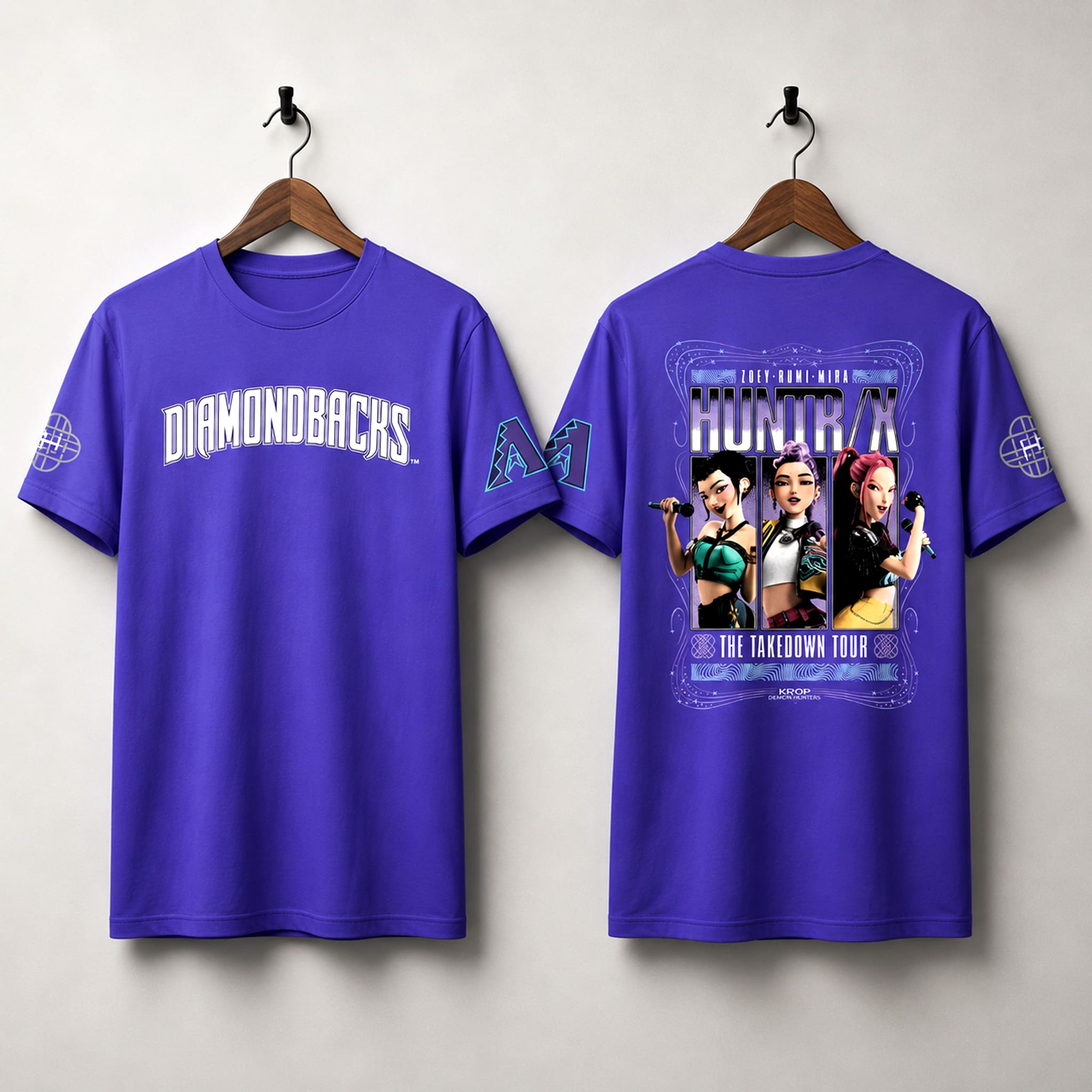 2026 Diamondbacks KPop Demon Hunters T-shirt Giveaway 1 Diamondbacks KPop Demon Hunters T shirt Giveaway 2026 2