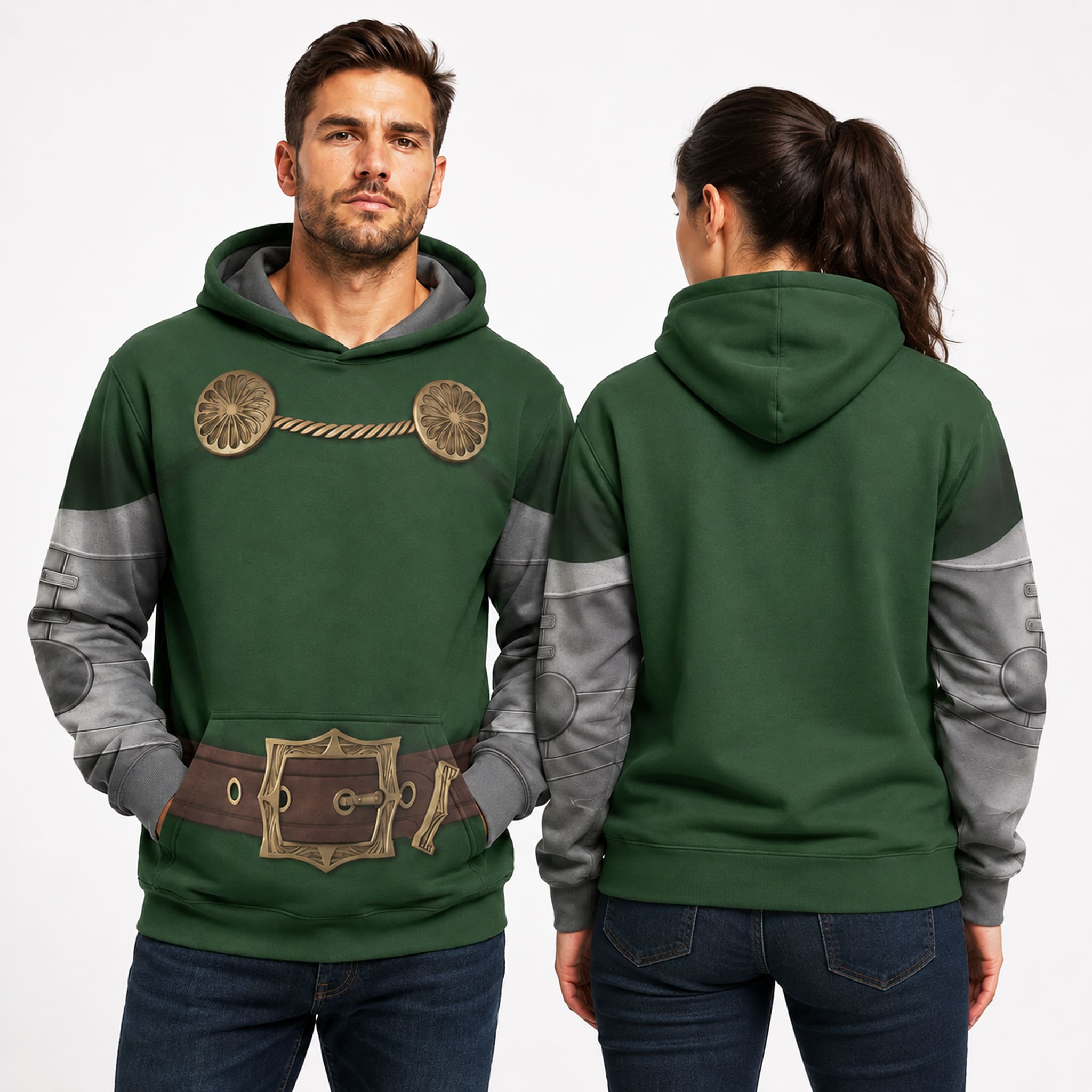 Doctor Doom Halloween Costume Hoodie 2 Doctor Doom Halloween Costume Hoodie 2