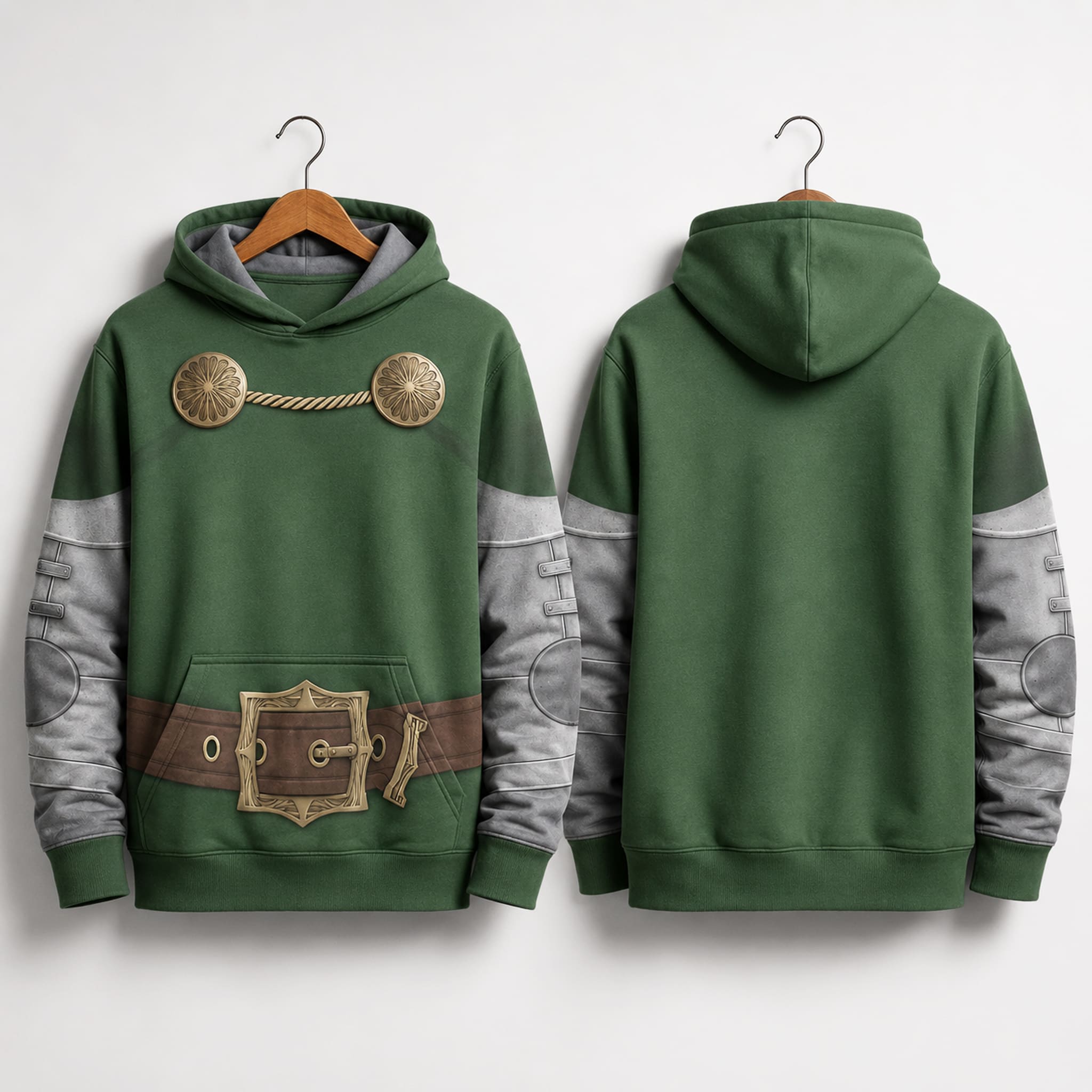 Doctor Doom Halloween Costume Hoodie 3 Doctor Doom Halloween Costume Hoodie 3