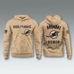 Dolphins 250 Years of Freedom Veteran Camo Hoodie