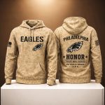 Eagles USA 250 Veterans Day Camo Hoodie