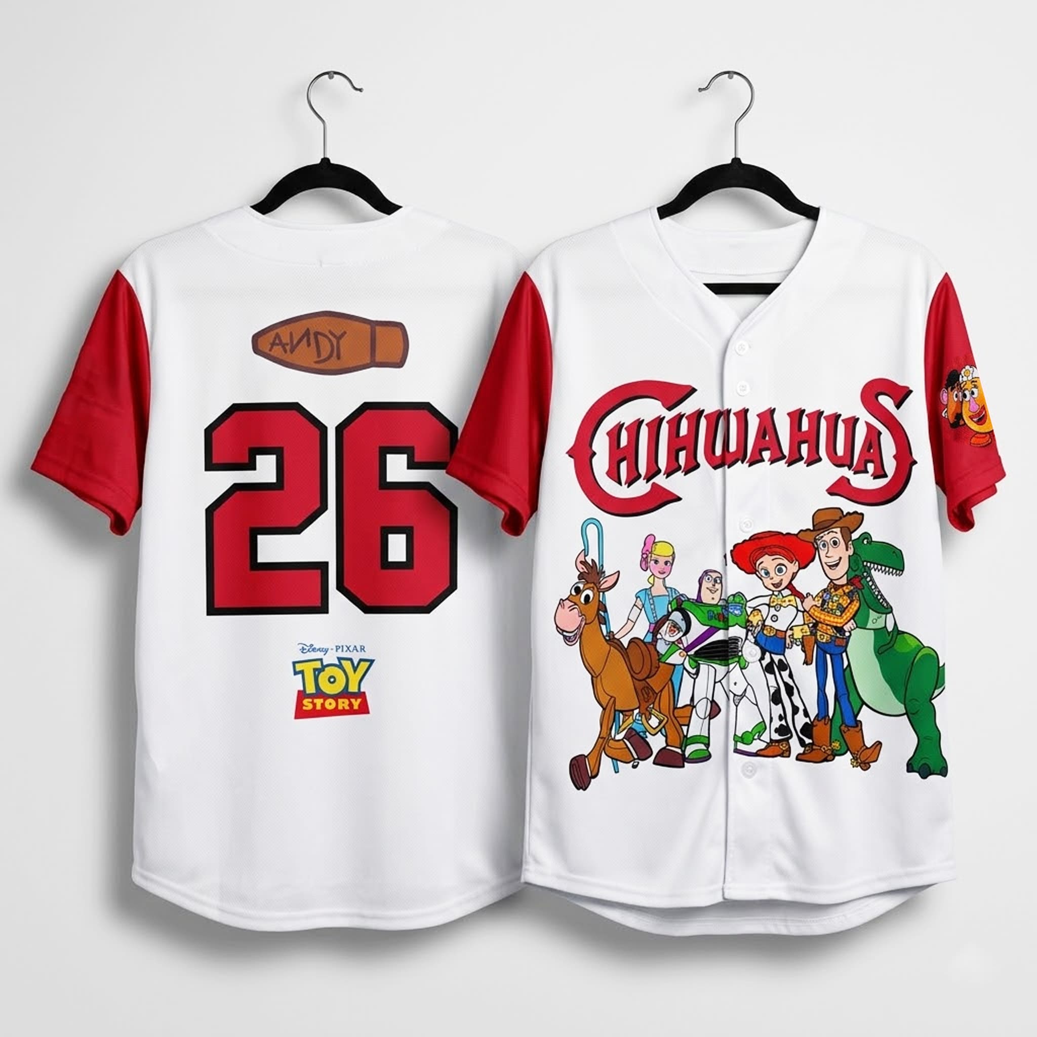 2026 El Paso Chihuahuas Toy Story Night Jersey 3 El Paso Chihuahuas Toy Story Night Jersey 2026