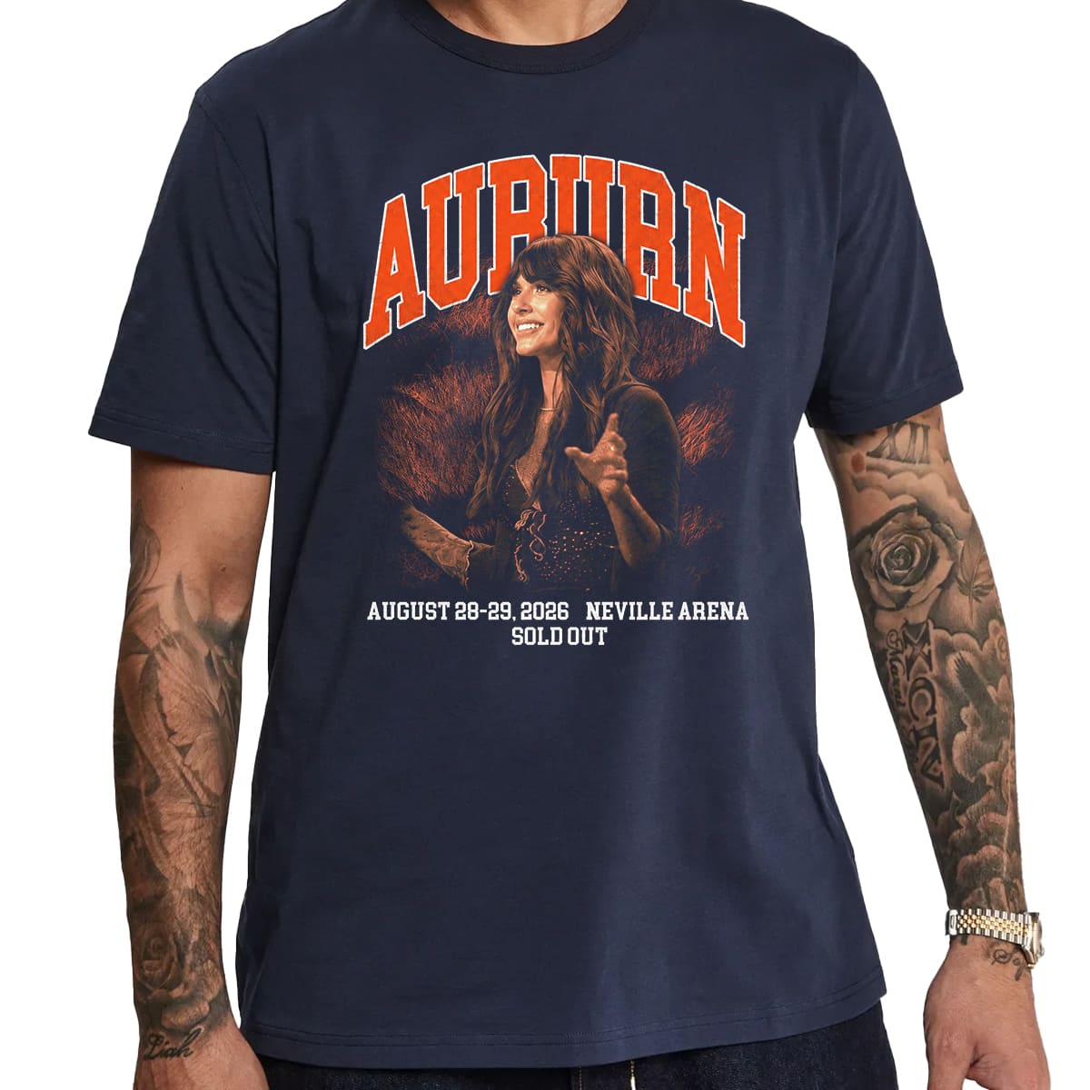 Ella Langley Neville Arena Auburn Tigers 2026 Shirt 2 Ella Langley Neville Arena Auburn Tigers 2026 Shirt 2