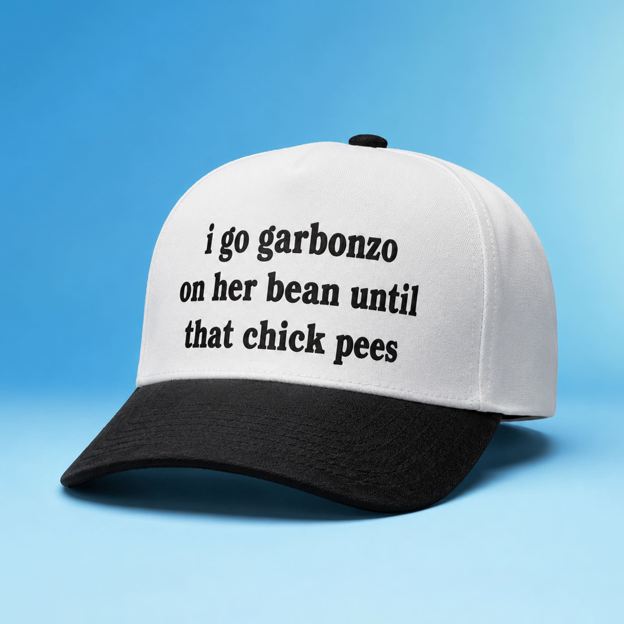 I Go Garbanzo On Her Bean Until That Chickpeas Hat Cap 2 I Go Garbanzo On Her Bean Until That Chickpeas Hat Cap 2