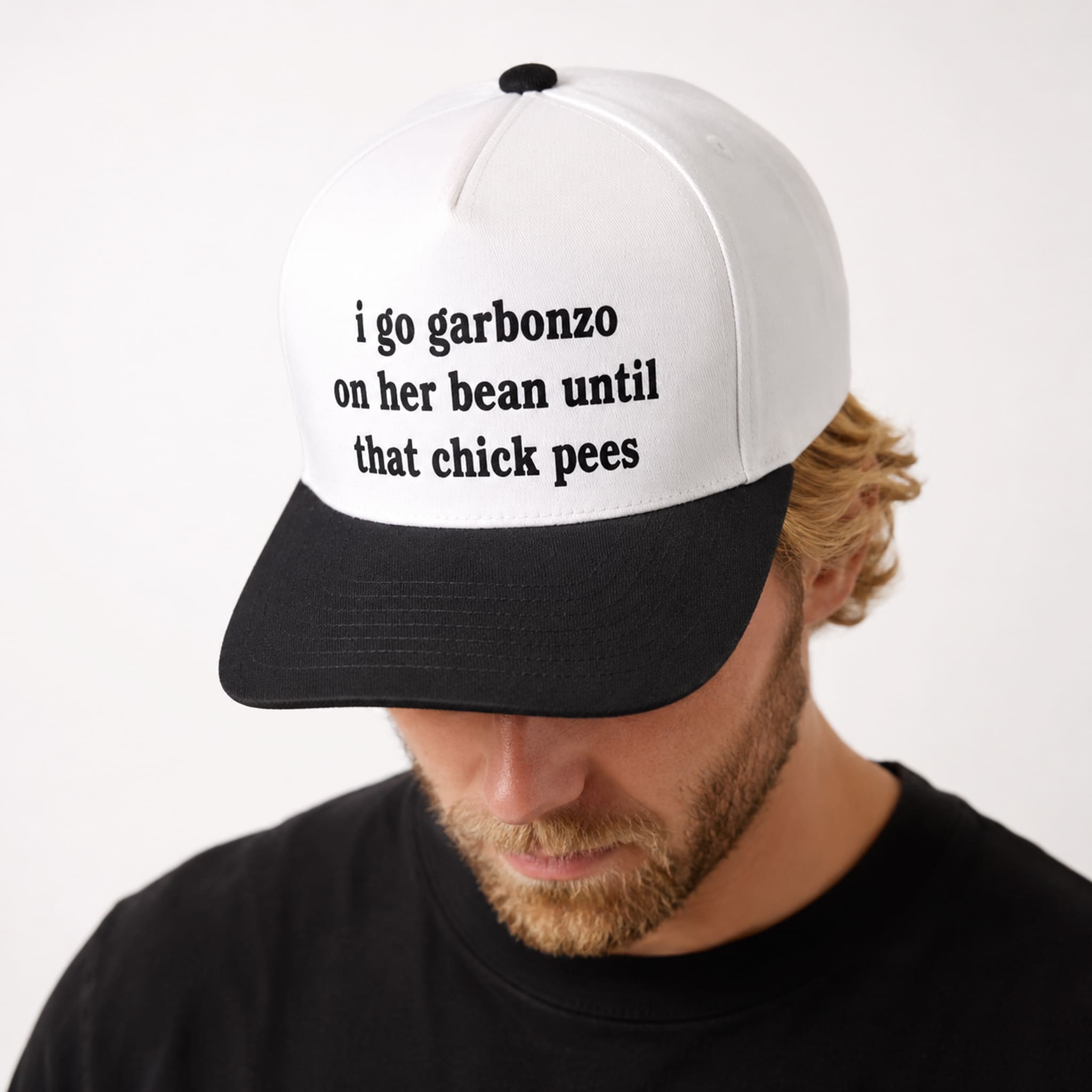 I Go Garbanzo On Her Bean Until That Chickpeas Hat Cap 3 I Go Garbanzo On Her Bean Until That Chickpeas Hat Cap 3