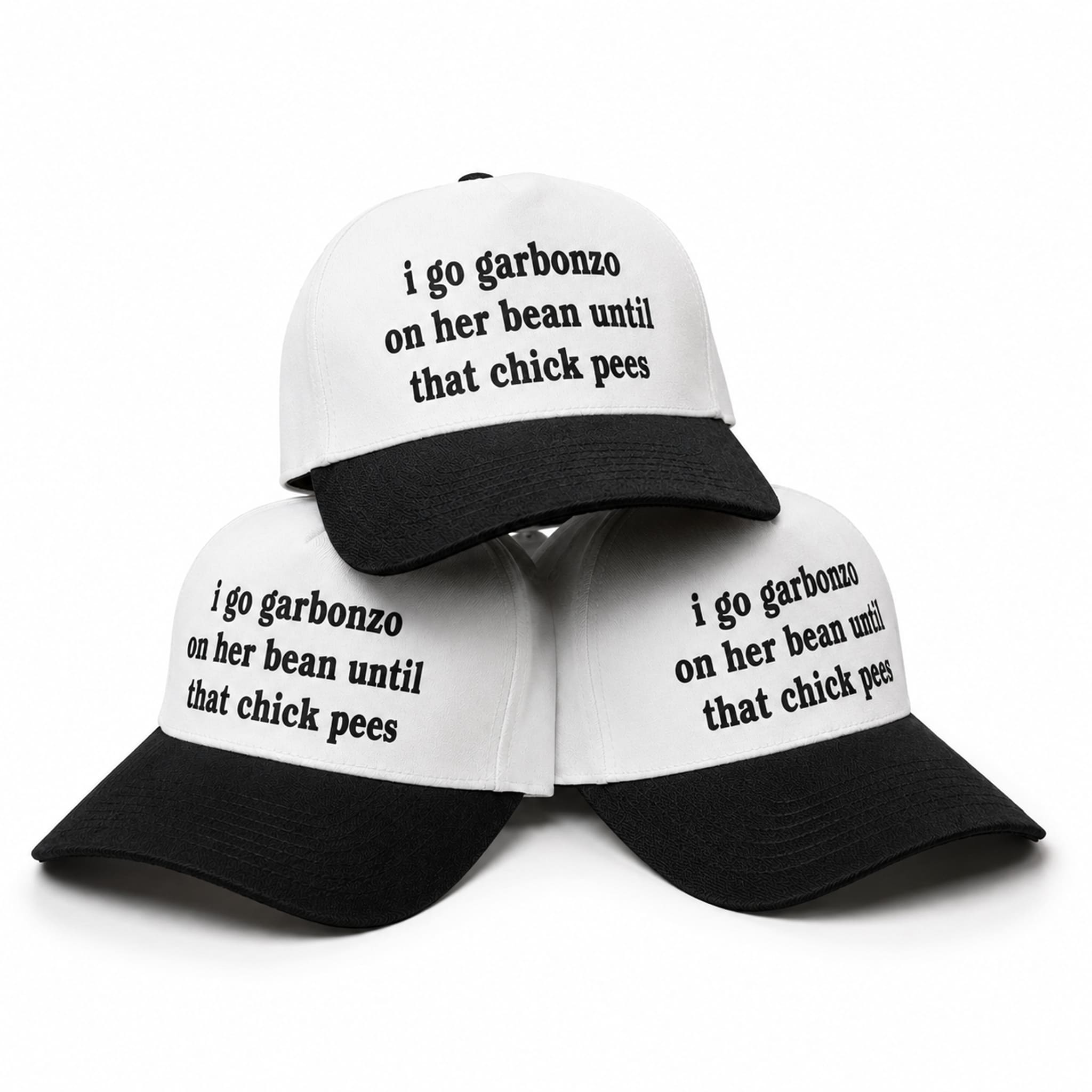 I Go Garbanzo On Her Bean Until That Chickpeas Hat Cap 4 I Go Garbanzo On Her Bean Until That Chickpeas Hat Cap 4
