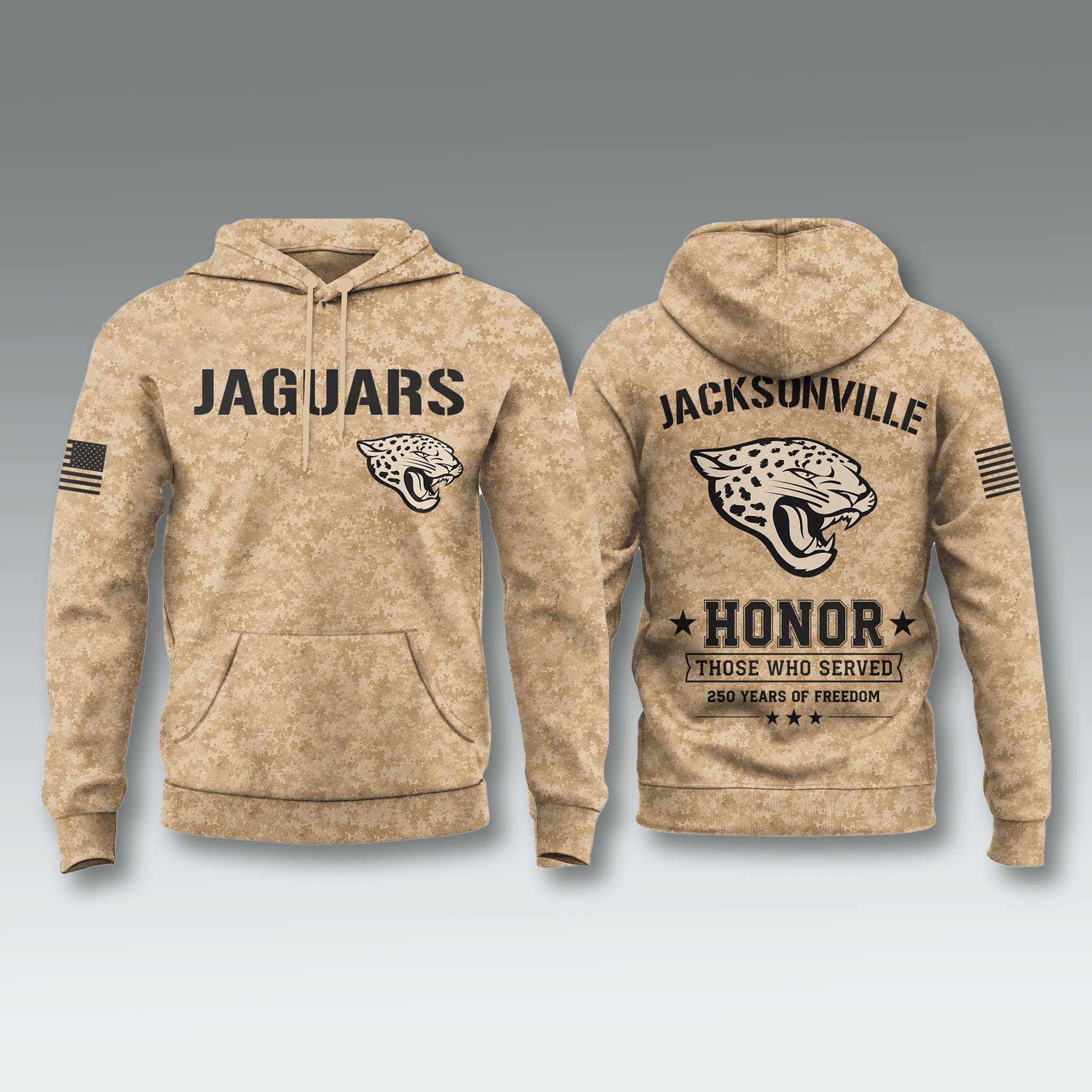 Jaguars 250 Years of Freedom Veteran Camo Hoodie 1 Jaguars 250 Years of Freedom Veteran Camo Hoodie 1