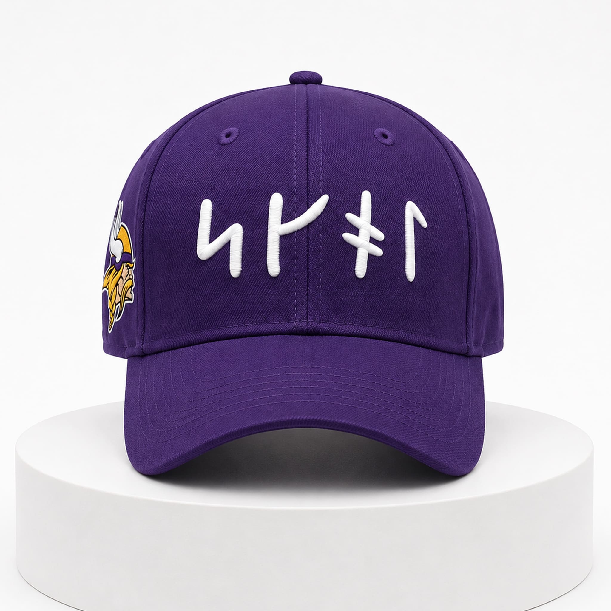 Kevin O’Connell Vikings SKOL Runes Hat 2 Kevin O Connell Vikings SKOL Runes Hat 3