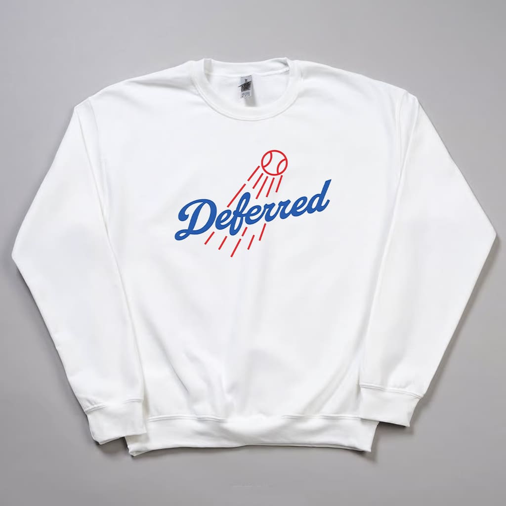 LA Dodgers Deferred Shirt 2 LA Dodgers Deferred Shirt 2