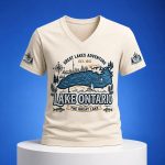 Lake Ontario Great Lakes Adventure Vintage Shirt