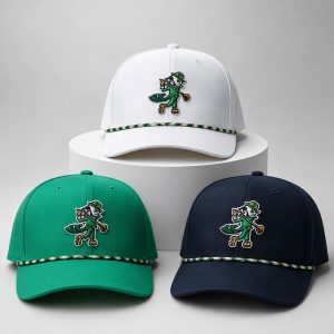 Notre Dame Leprechaun Swing Golf Rope Hat 1