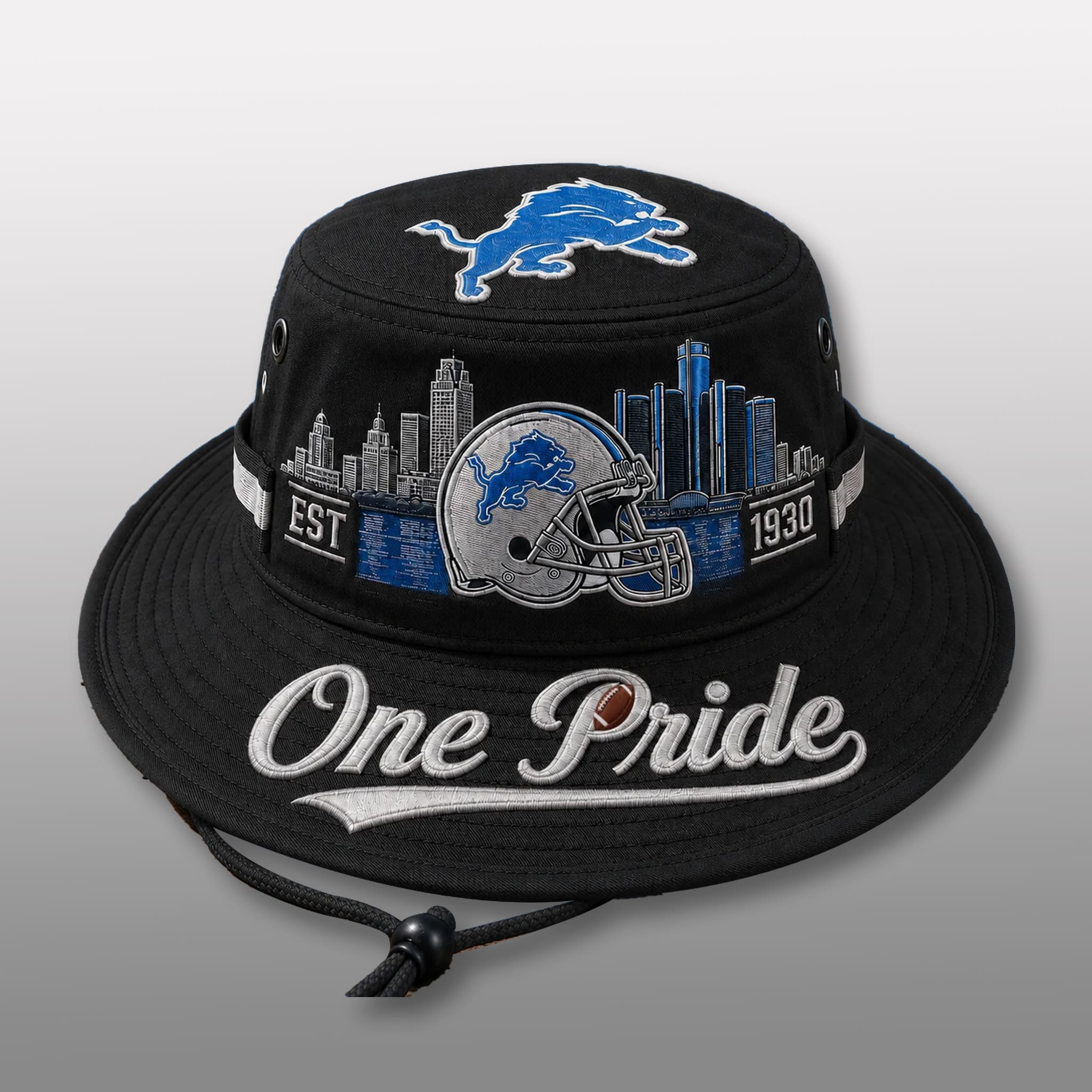Lions One Pride EST 1930 Bucket Hat 4 Lions One Pride EST 1930 Bucket Hat 4