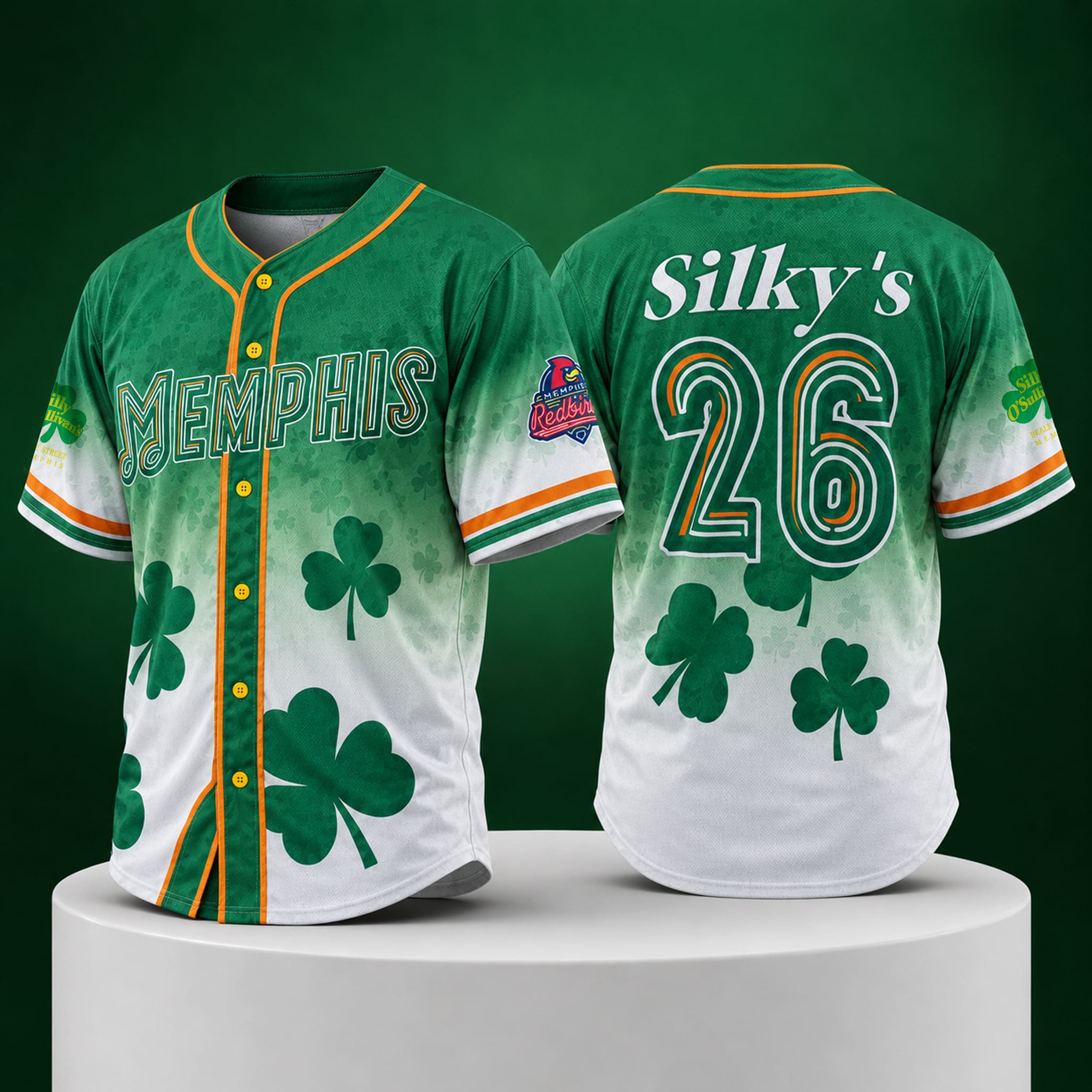 Memphis Redbirds Irish Jersey 2026 Giveaway 1 Memphis Redbirds Irish Jersey 2026 Giveaway 1