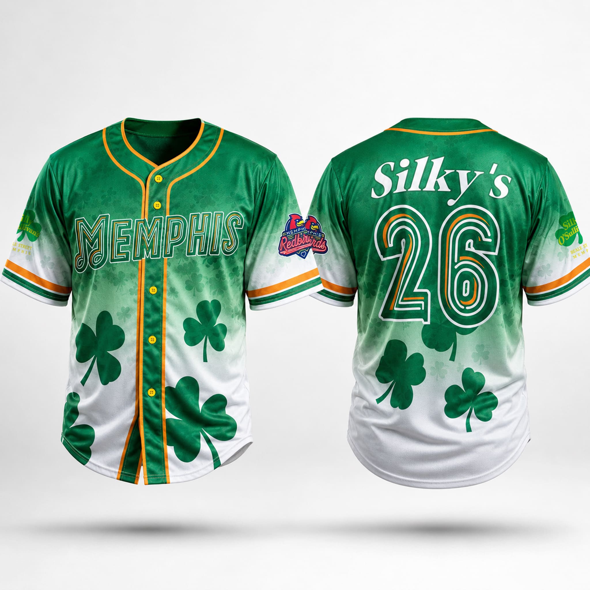 Memphis Redbirds Irish Jersey 2026 Giveaway 4 Memphis Redbirds Irish Jersey 2026 Giveaway