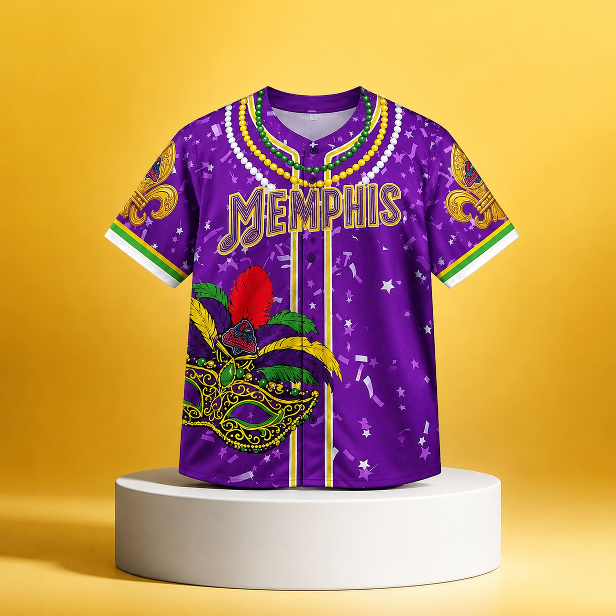 2026 Memphis Redbirds Mardi Gras Jersey Giveaway 1 Memphis Redbirds Mardi Gras Jersey Giveaway 2026 1