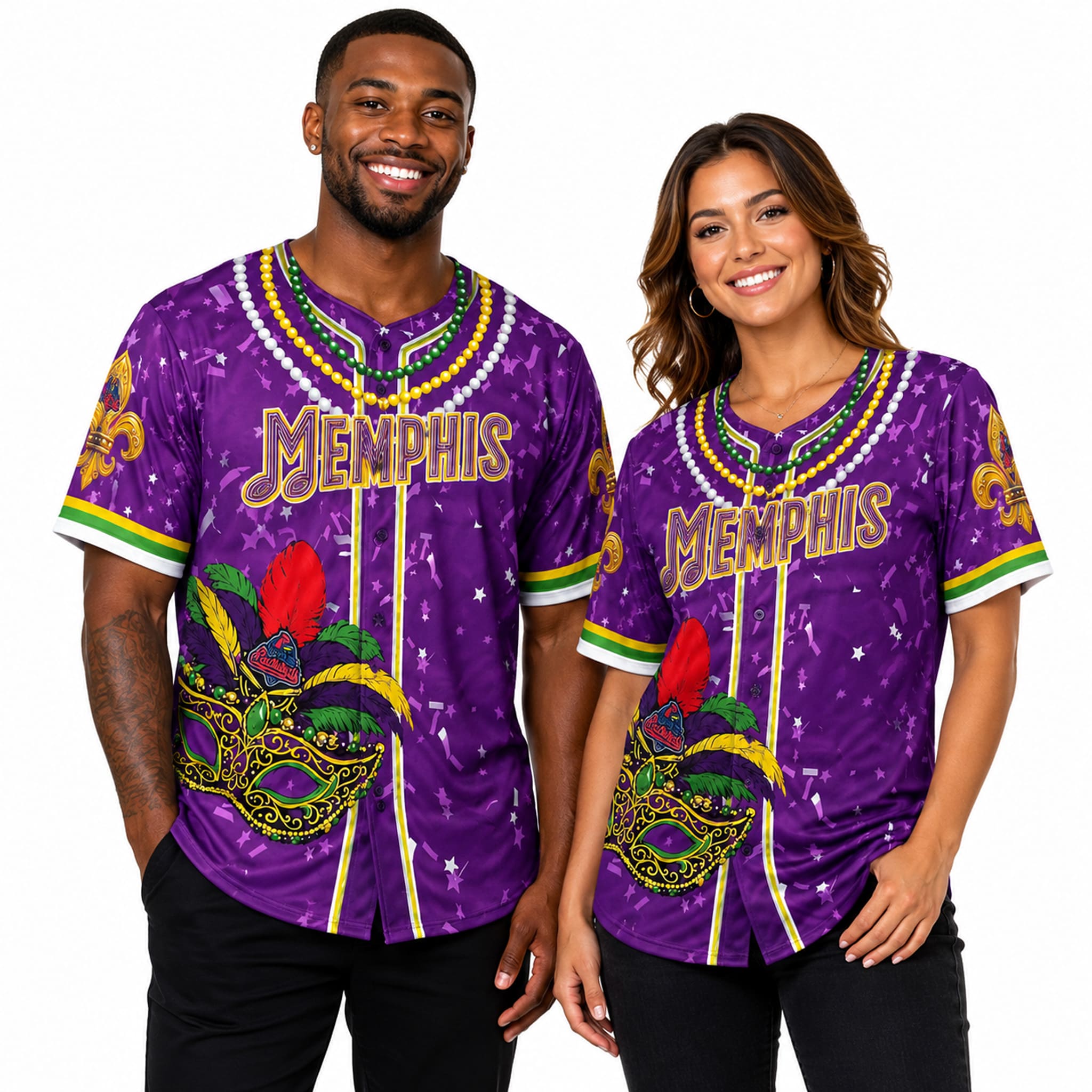 2026 Memphis Redbirds Mardi Gras Jersey Giveaway 2 Memphis Redbirds Mardi Gras Jersey Giveaway 2026 2