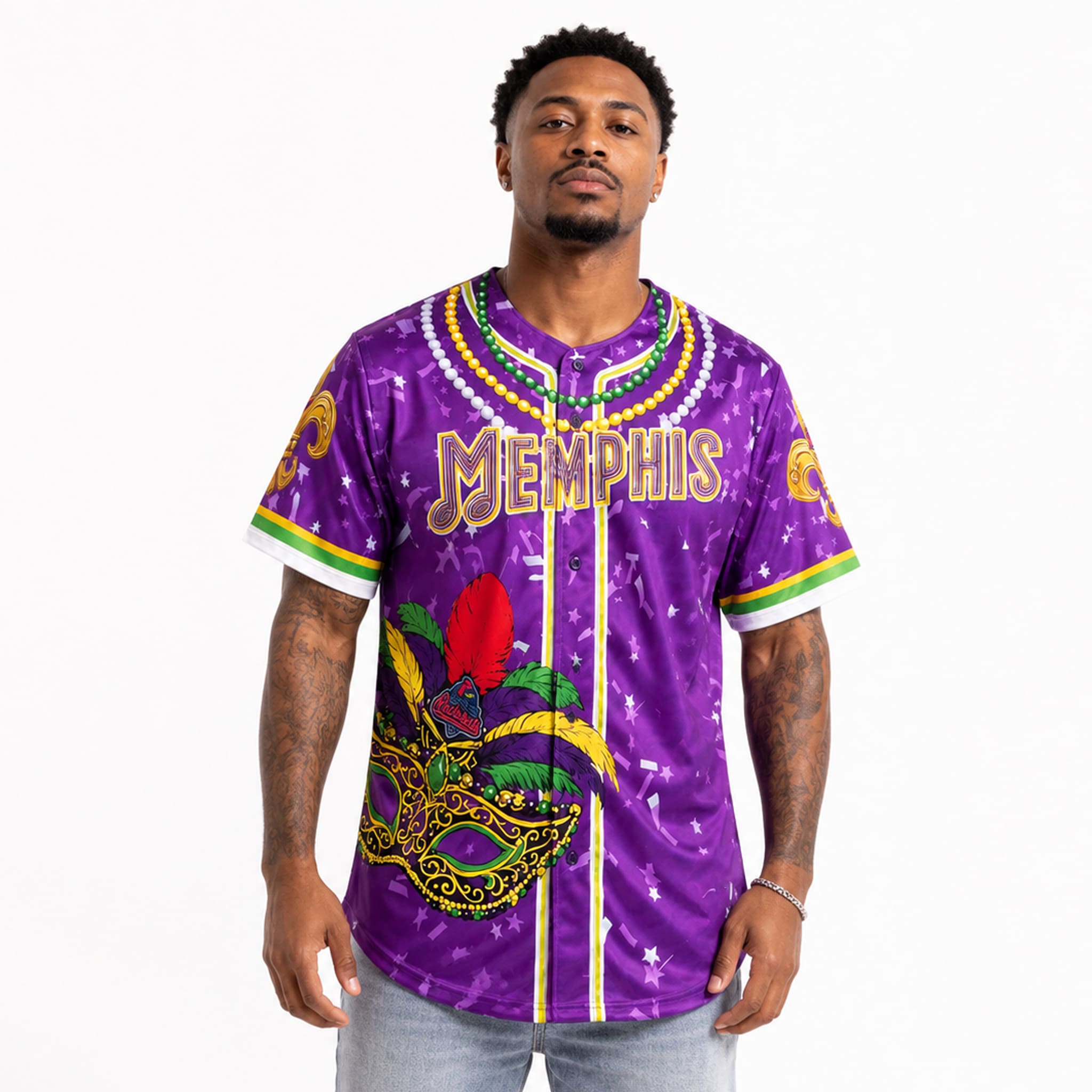 2026 Memphis Redbirds Mardi Gras Jersey Giveaway 4 Memphis Redbirds Mardi Gras Jersey Giveaway 2026 4