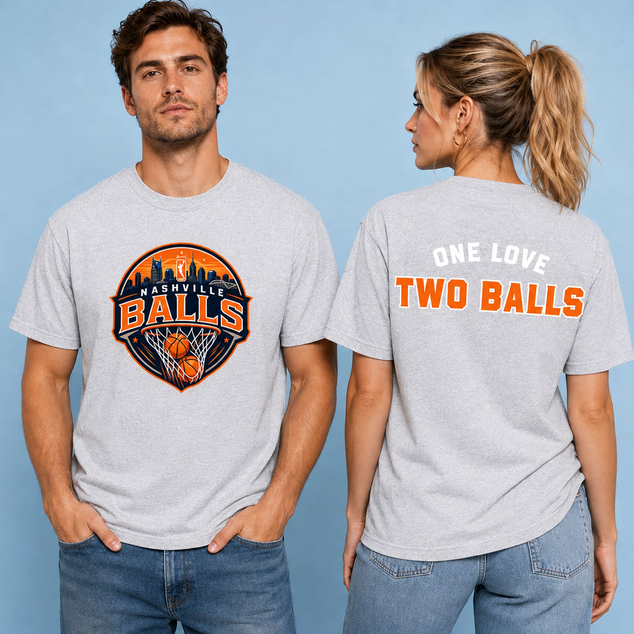 Nashville Balls One Love Two Balls Shirt Nashville Balls One Love Two Balls Shirt